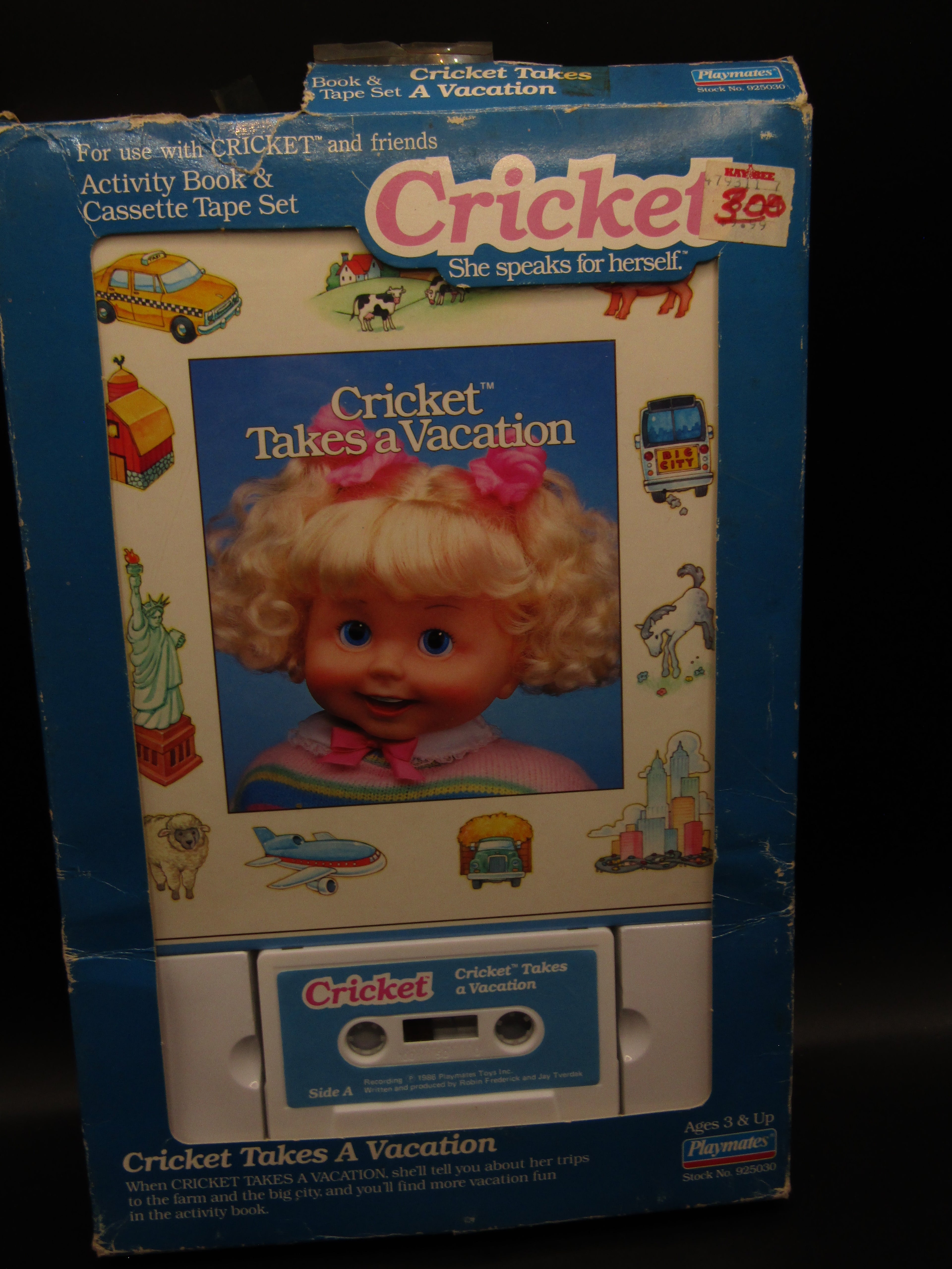 Cricket Doll Activity Book and Tape
