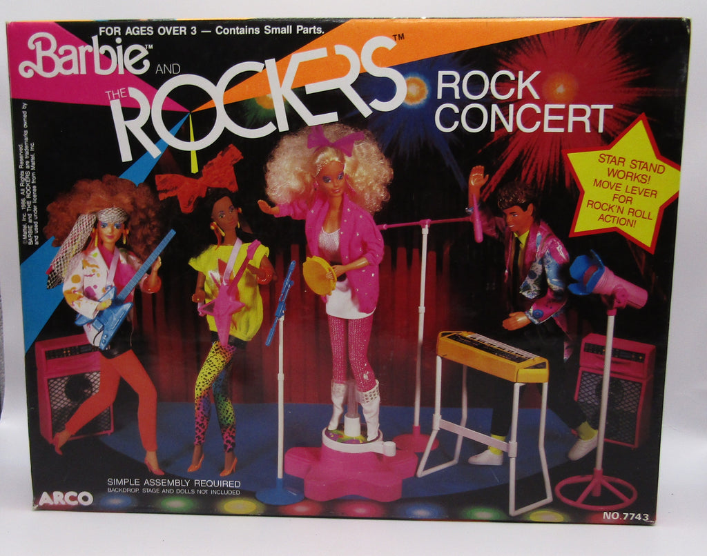 Barbie and the Rockers Concert Set & Doll