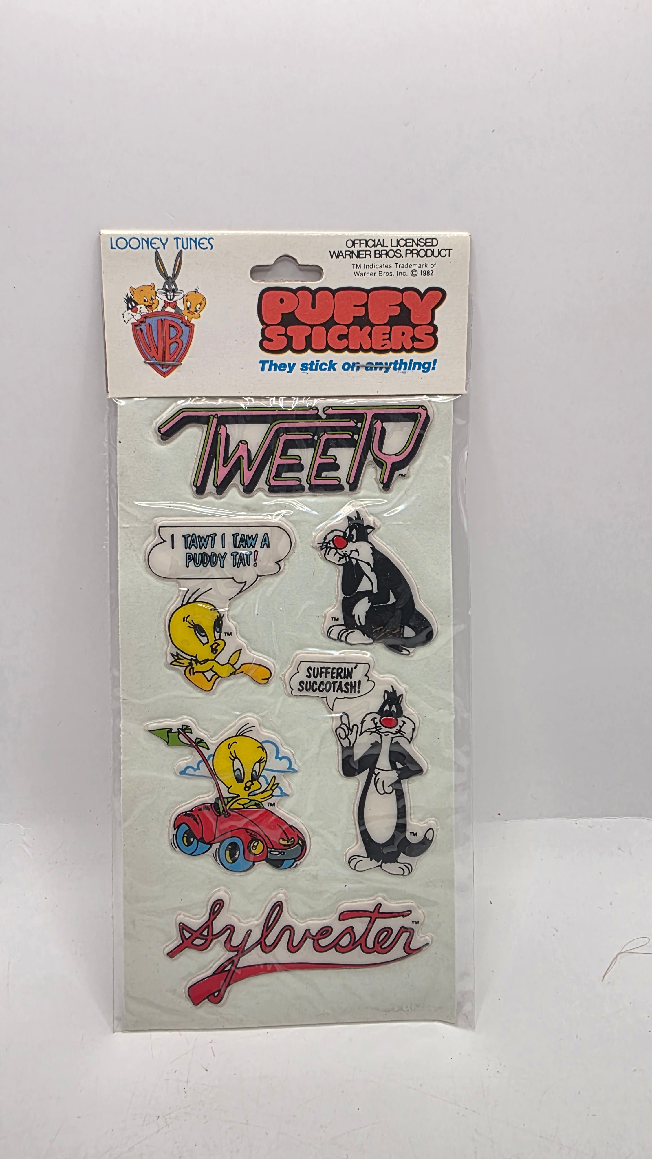 Tweety Puffy Stickers