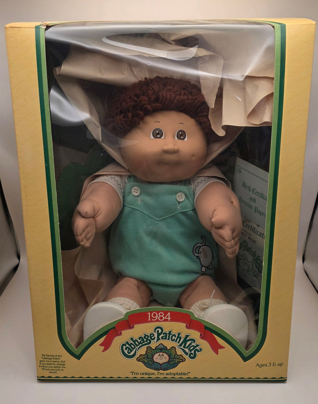 Cabbage Patch Boy, Brown Hair