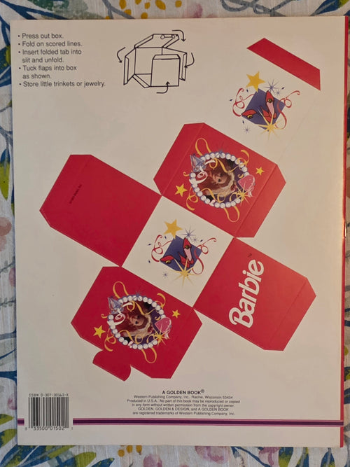 1993 Vintage Barbie Paper Doll