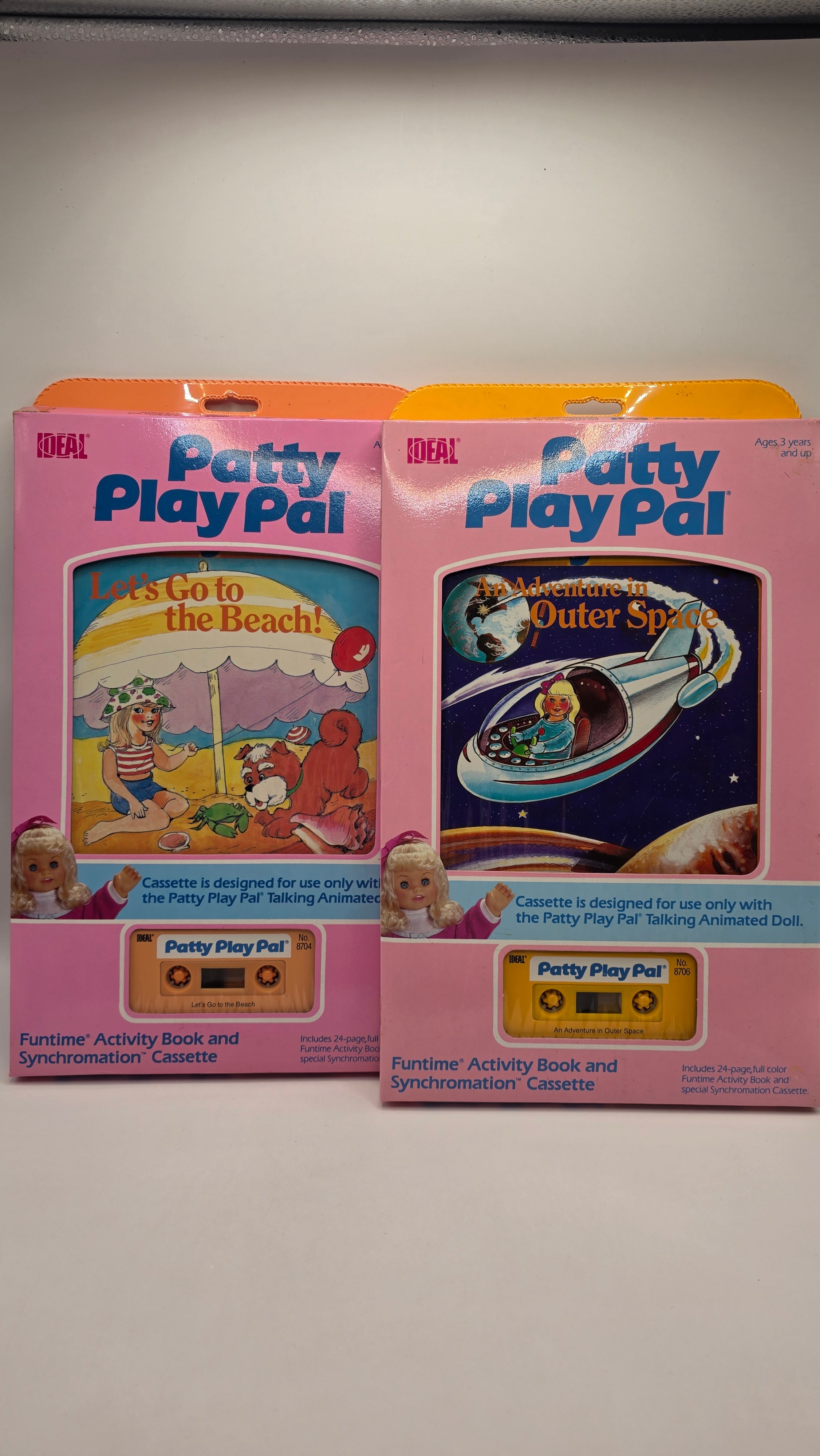 Patty Play Pal Book and Tape sets