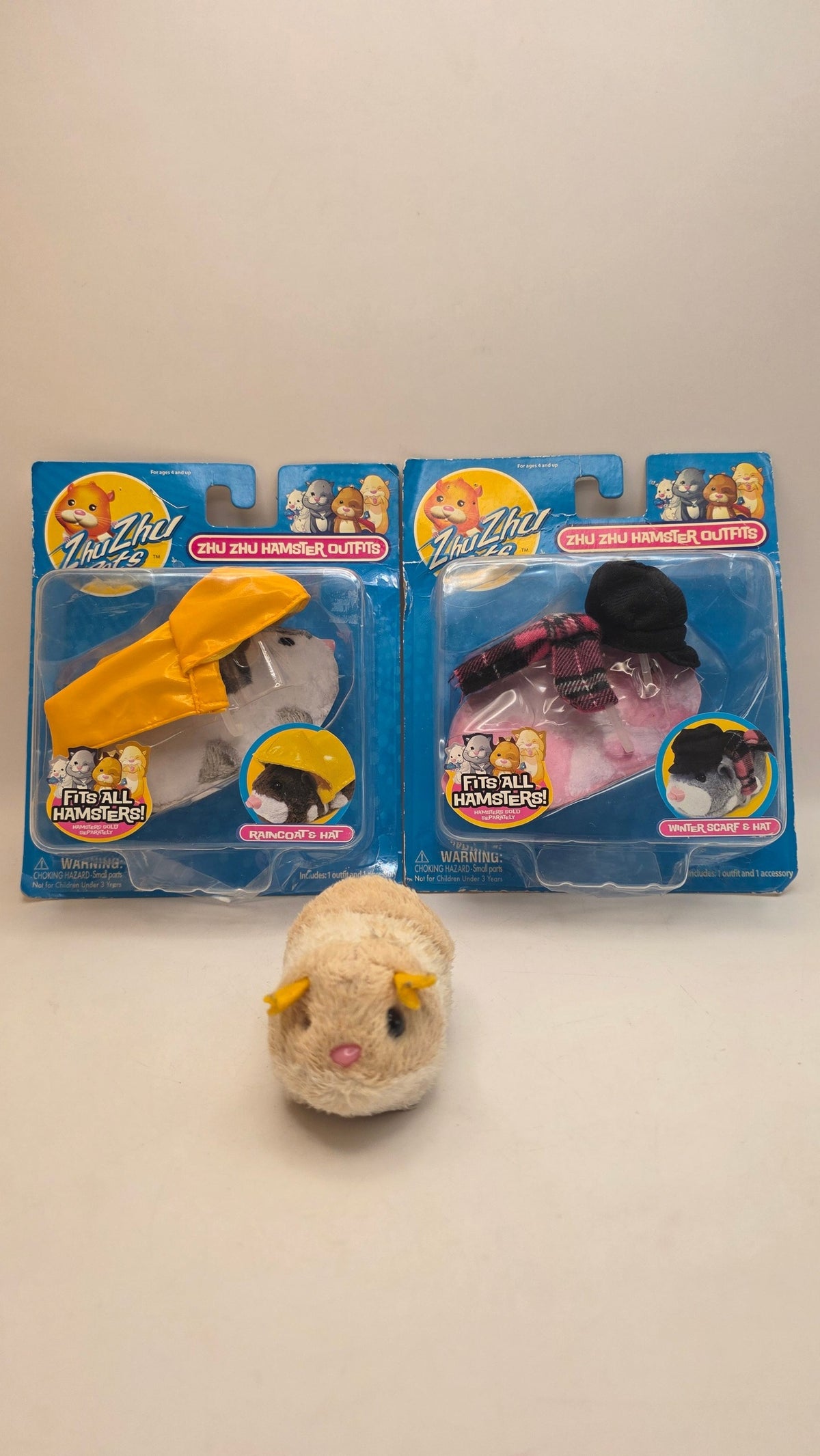 Zue-Zue Pet and Two Outfits