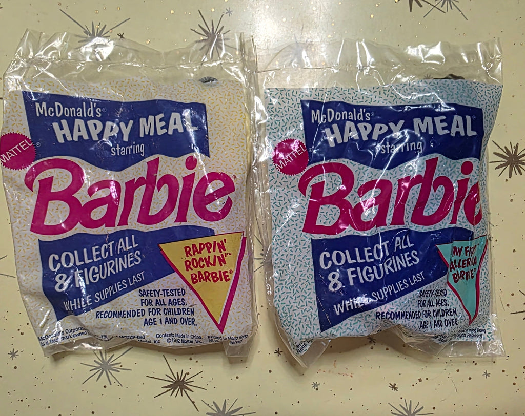 Barbie Happy Meal Toys