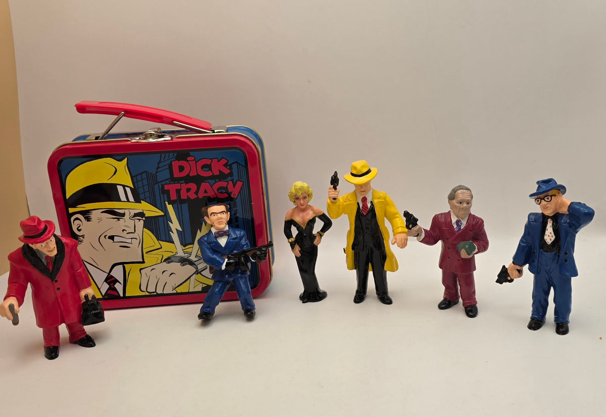 Dick Tracy Tin and Figures