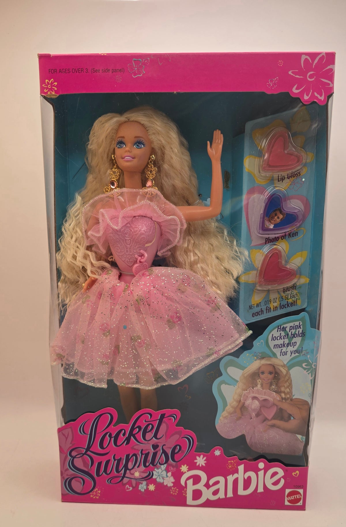 Locket Surprise Barbie Blonde