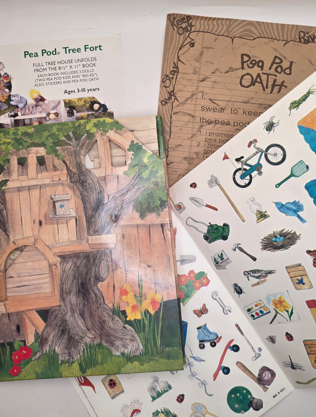 Pea Pod Babies and Tree House