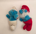Little Smurf and Papa Smurf