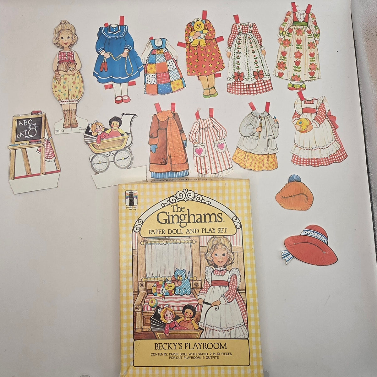 The Ginghams Paper doll