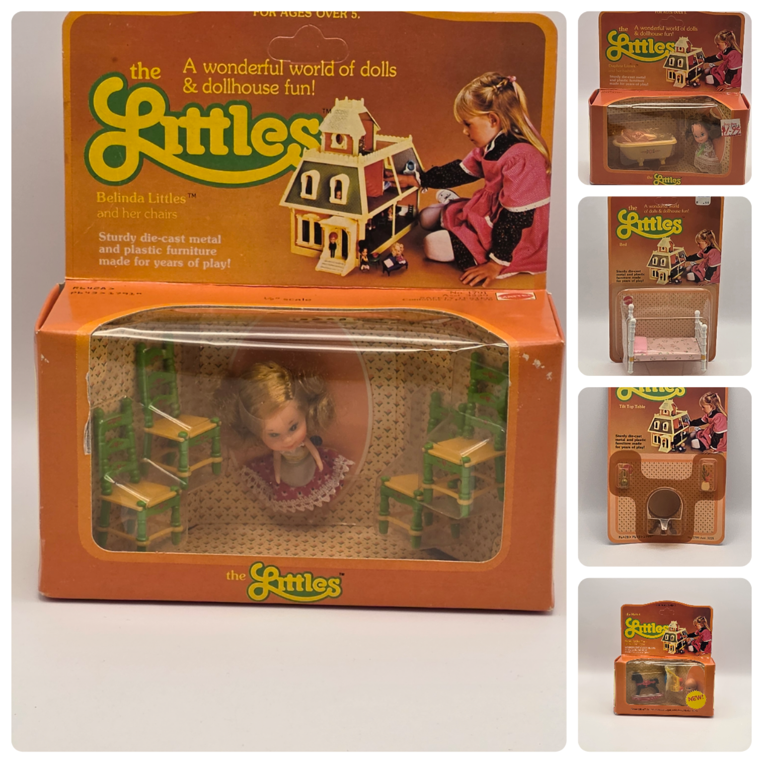 Littles By Mattel Die-Cast Playsets