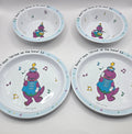 Barney Plate and Bowl