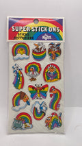 Rainbow Puffy Stickers