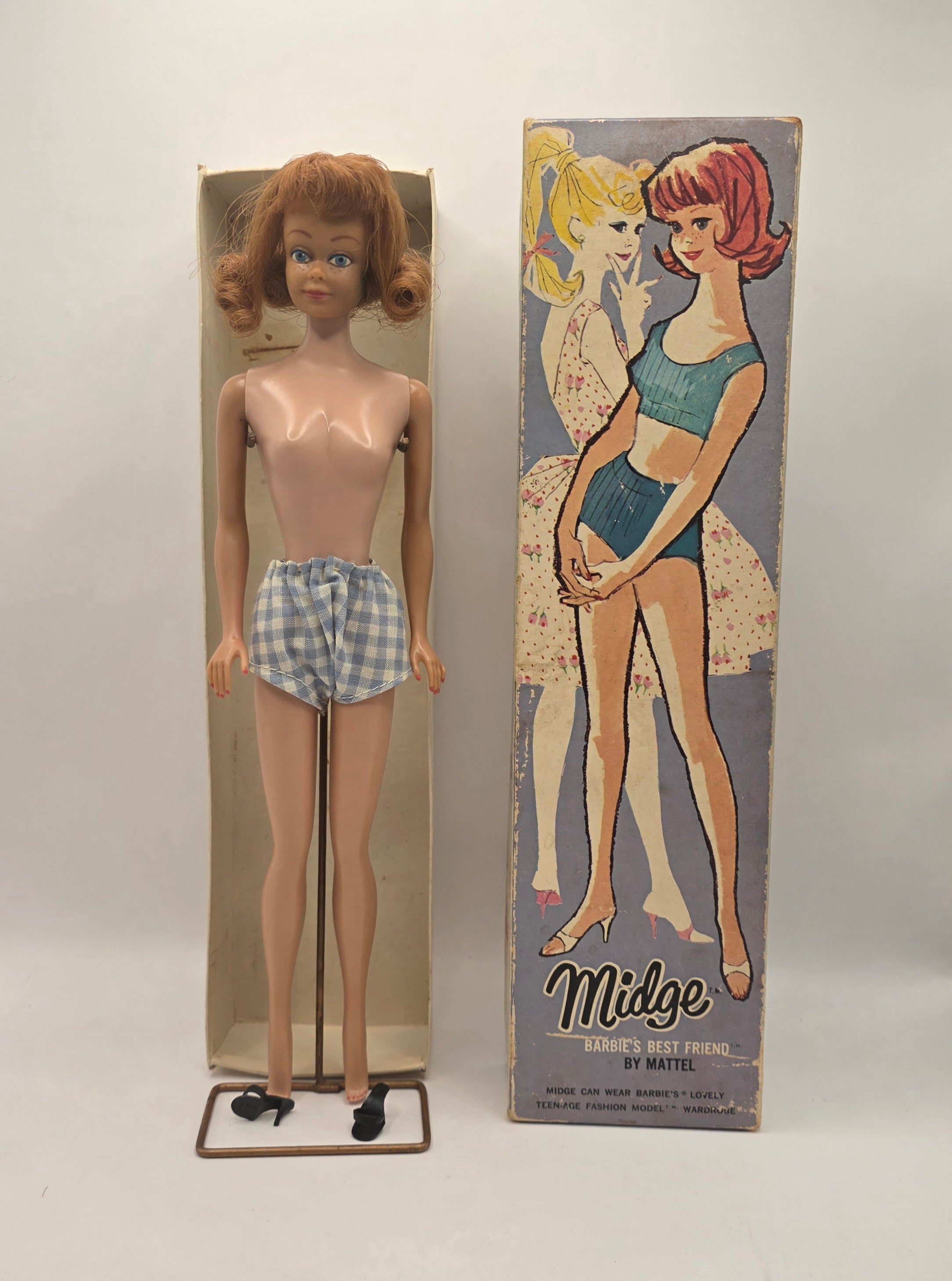 1963 Barbie's Best Friend Midge