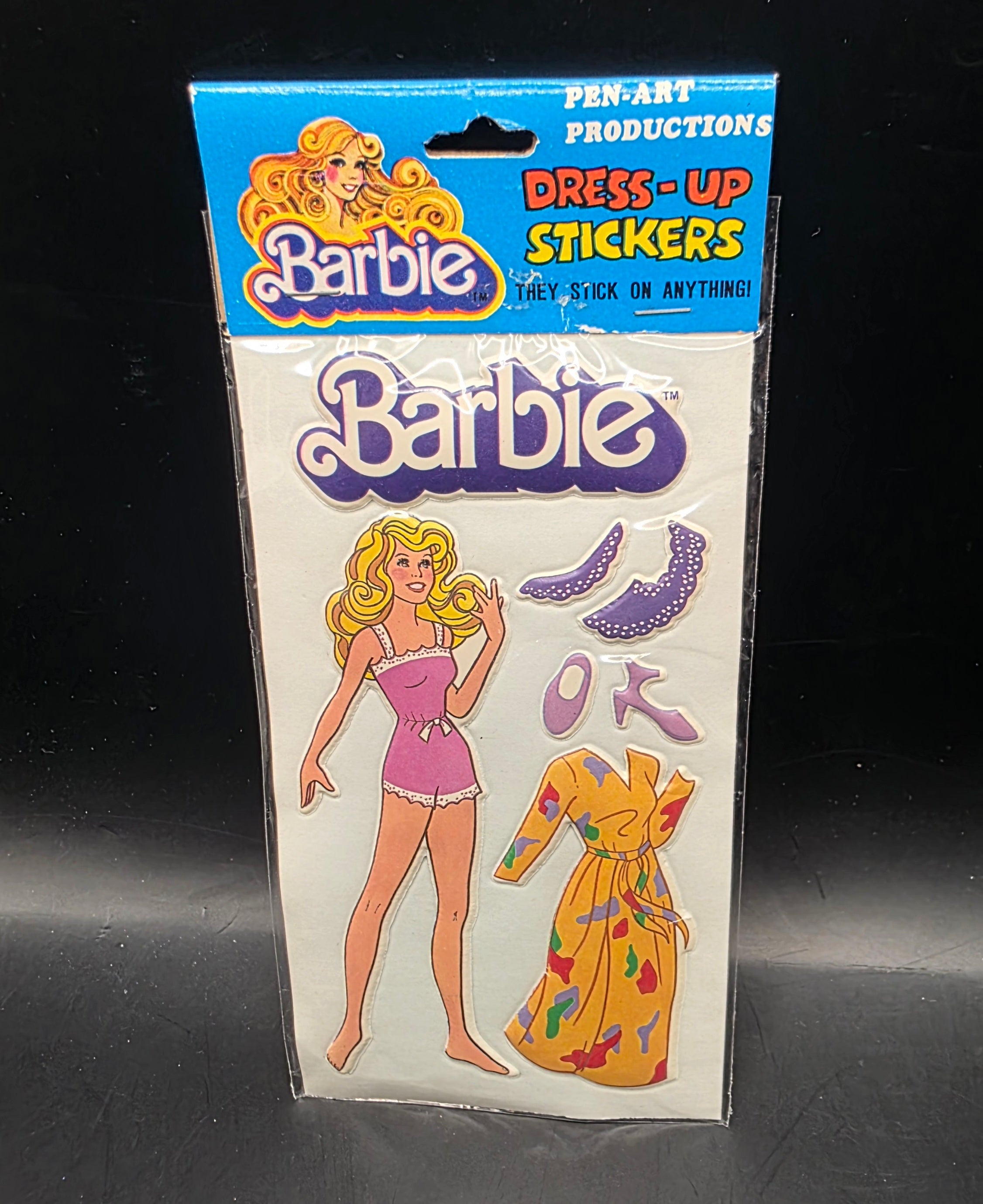80's Barbie Dress Up Srickers
