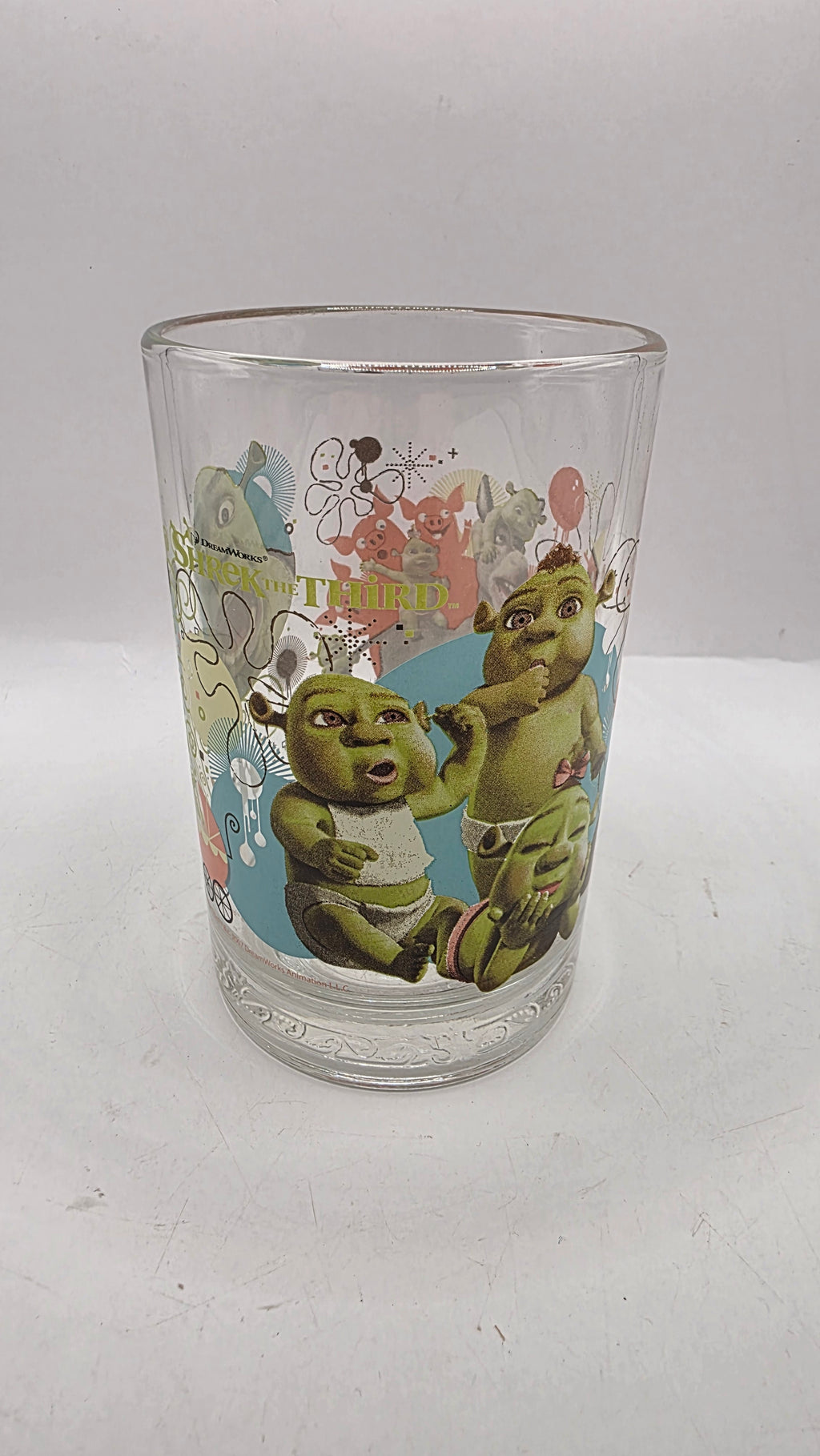 Shrek The Third Glass