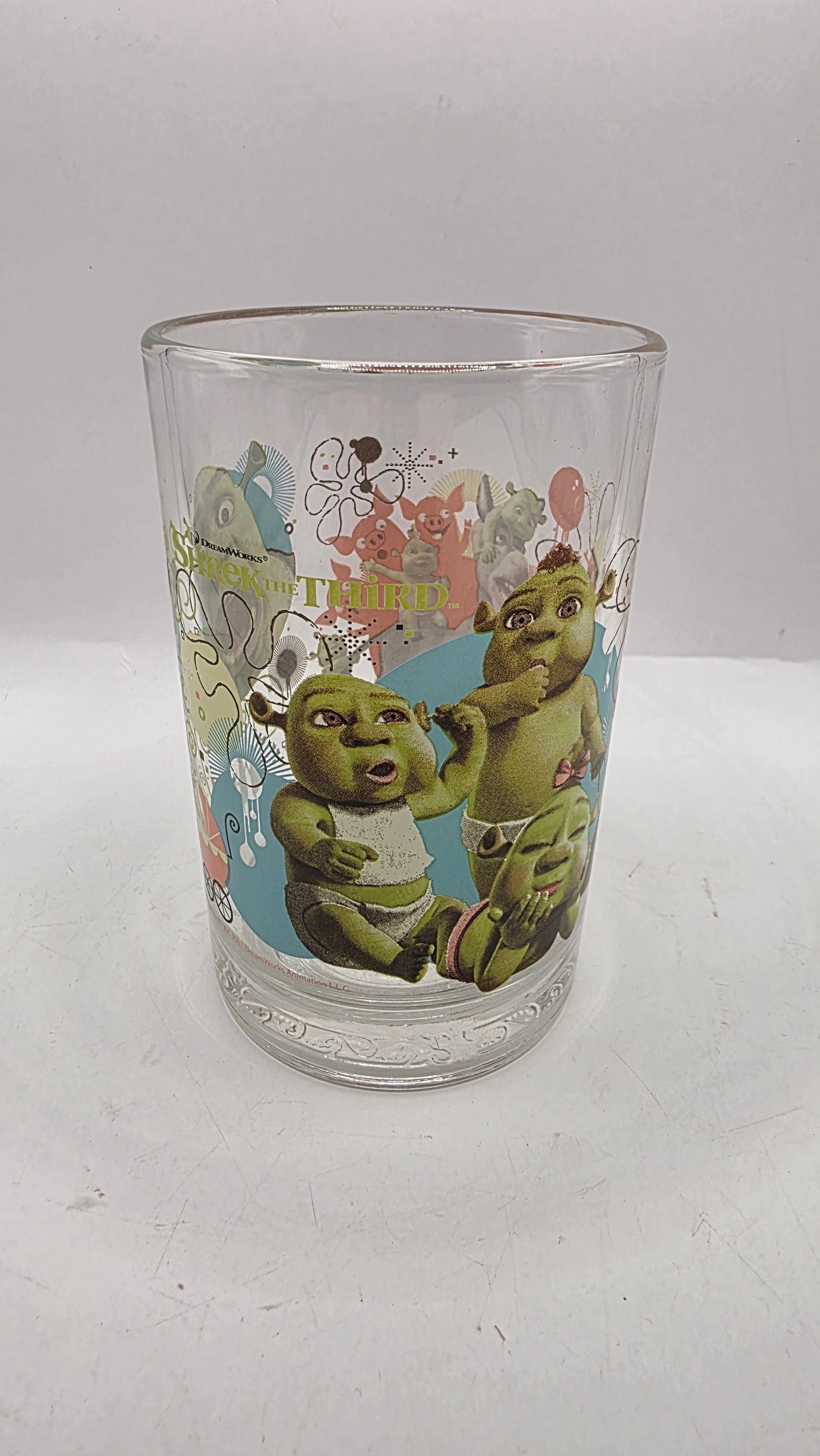 Shrek The Third Glass