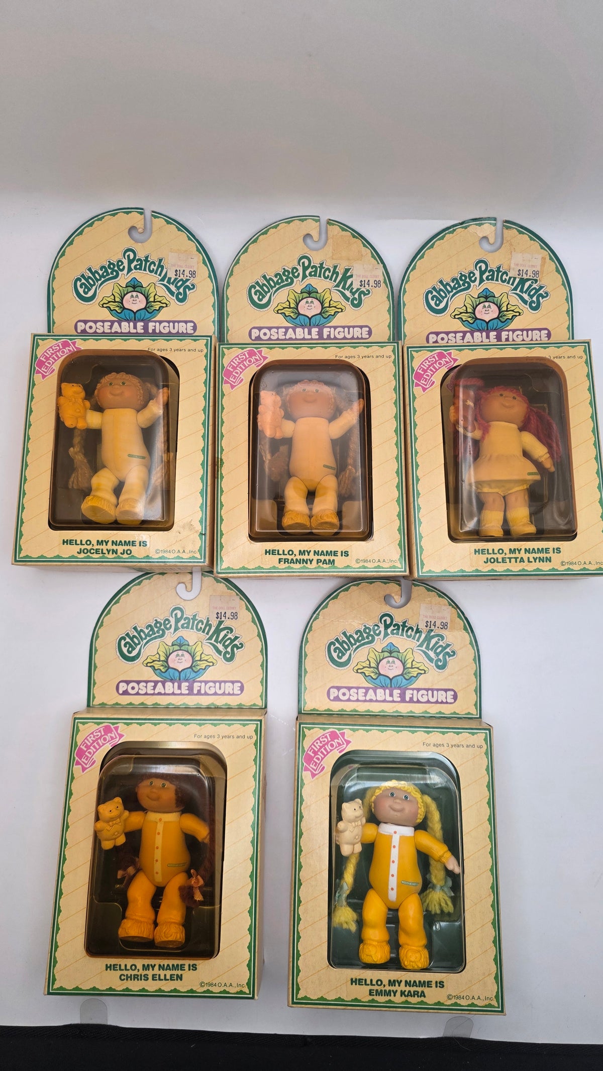 Cabbage Patch Kids Posable Figures