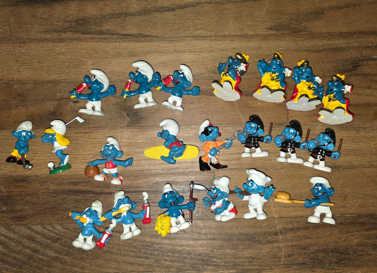 Smurf Mini Figures