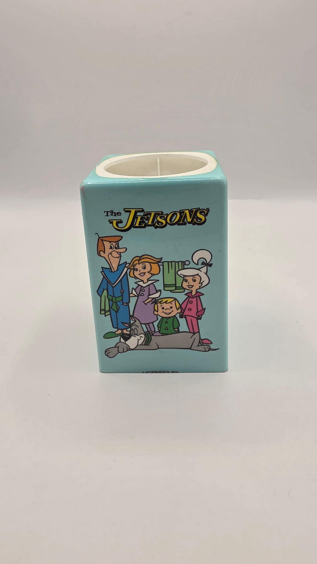 Jetsons/Flintstones Bathroom Cupholder