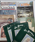 Set of 12 Vintage Craft Books