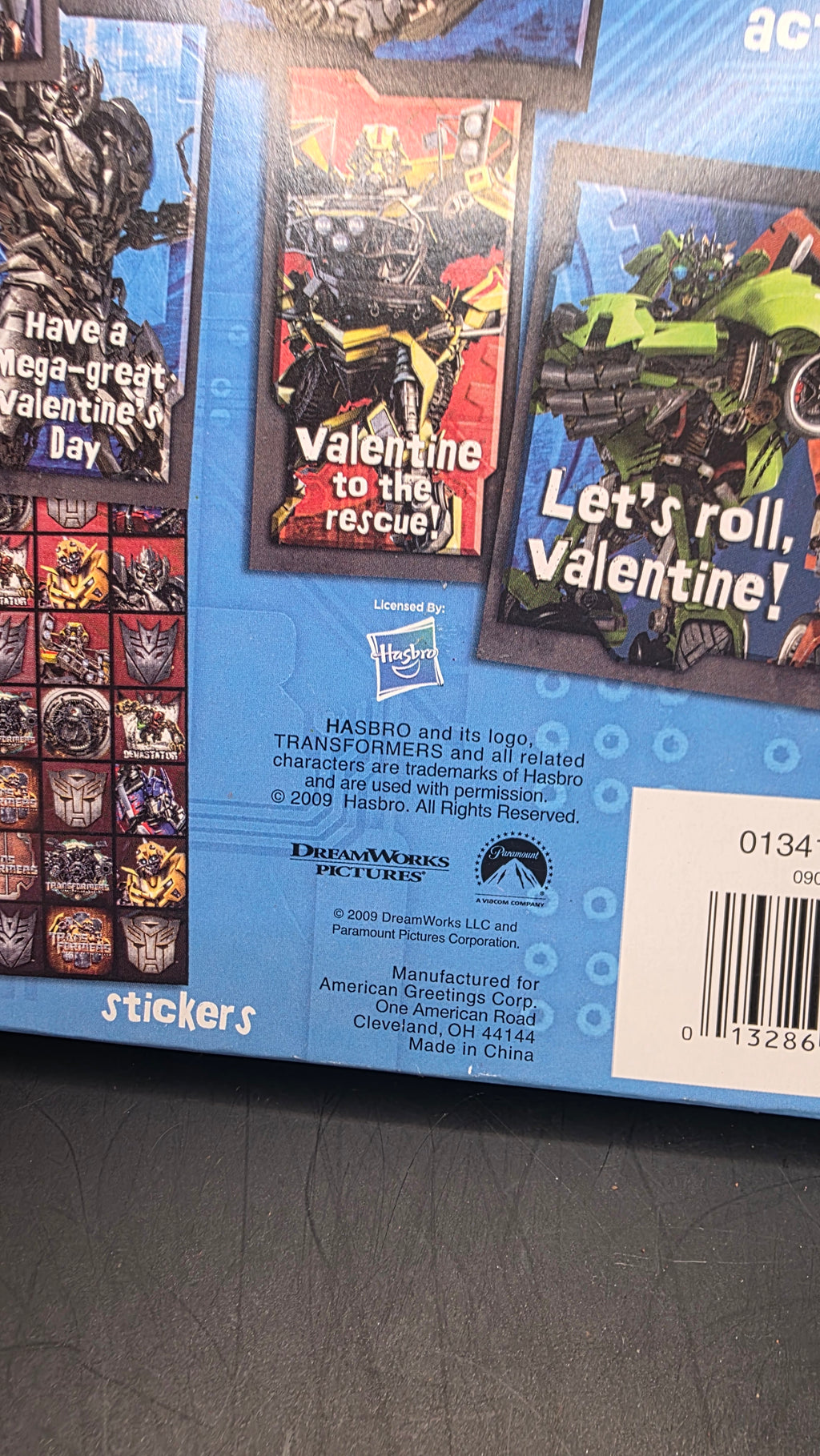Transformers Valentine