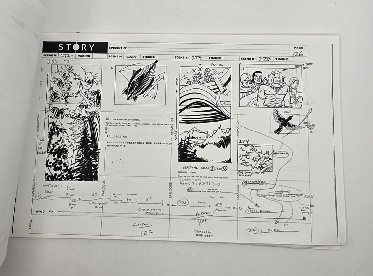 Conan Season 2 Episode 43 Storyboard