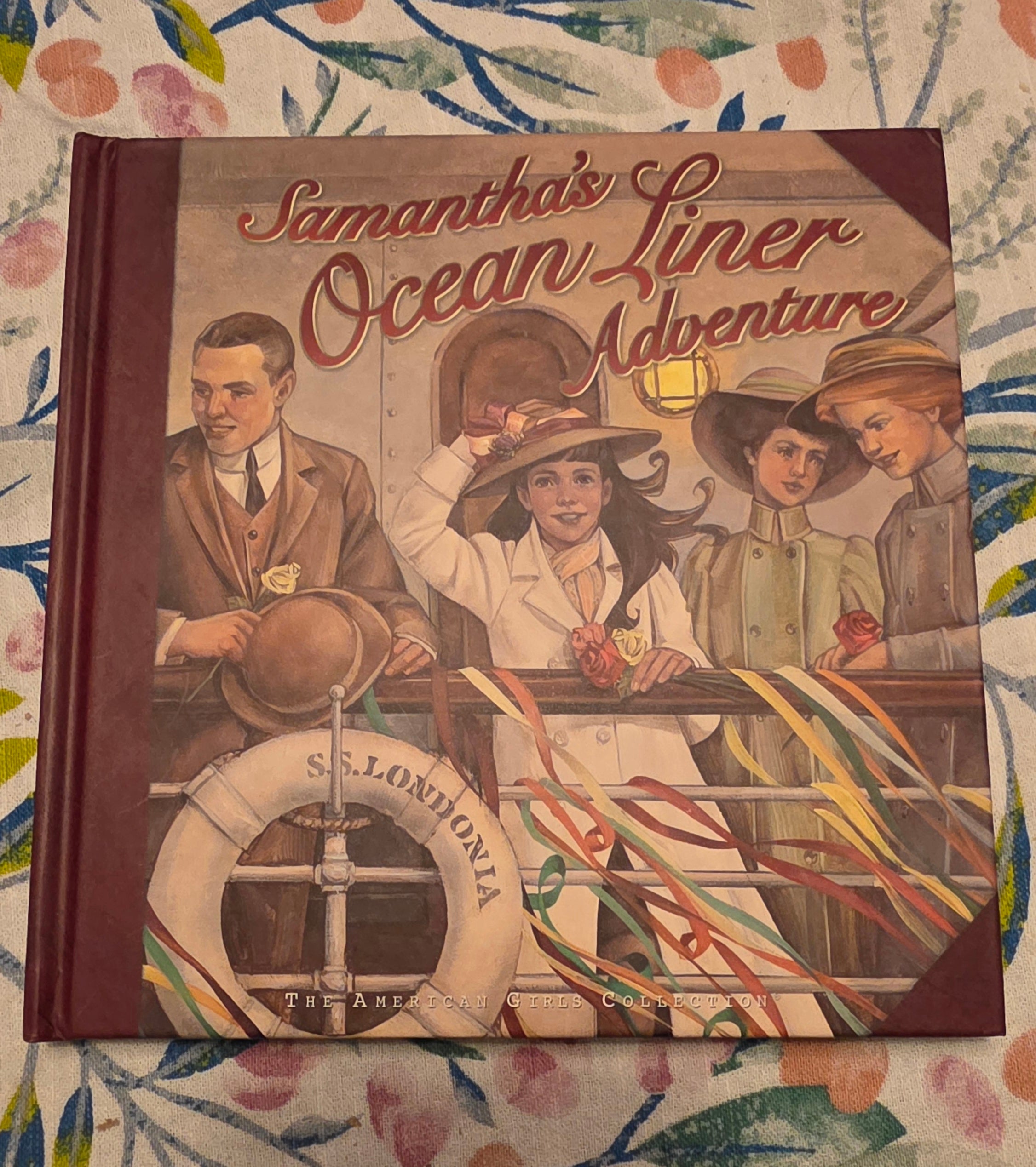 American Girl Samantha Scrap book