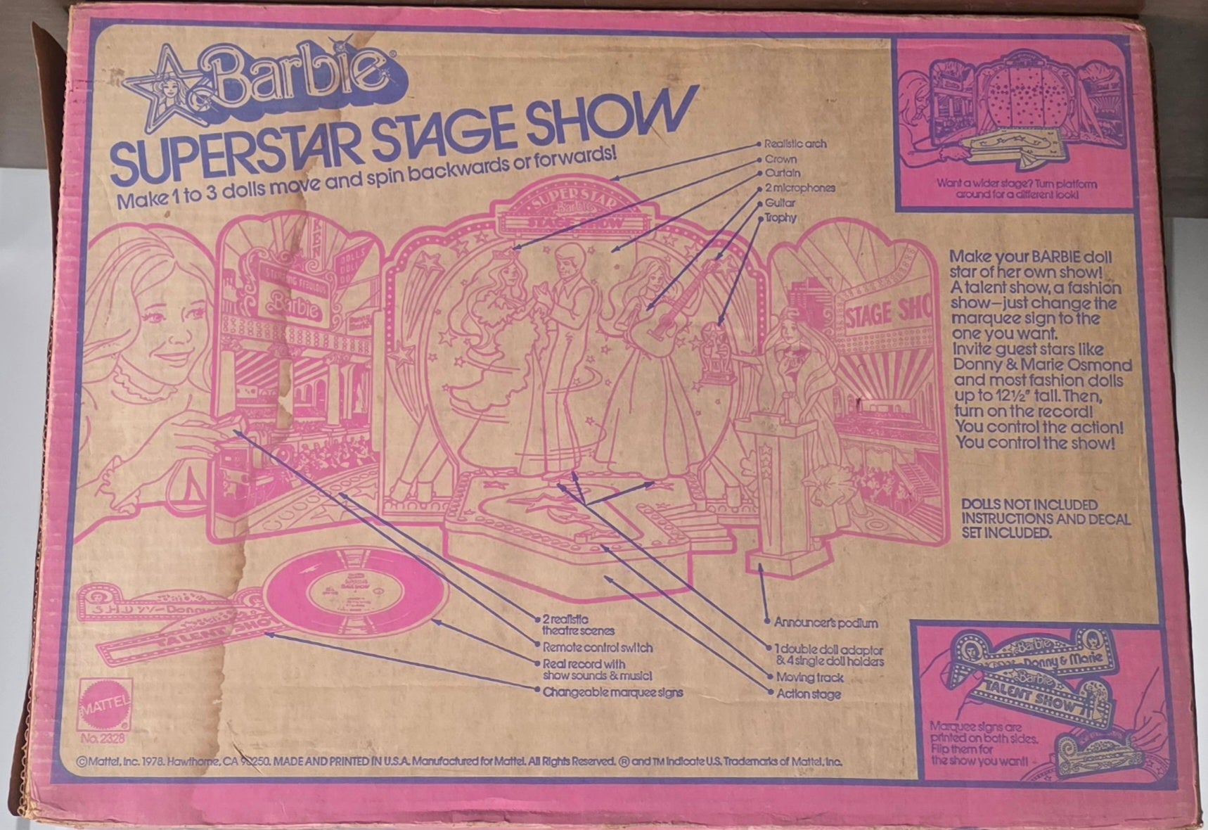 Superstar Barbie Stage
