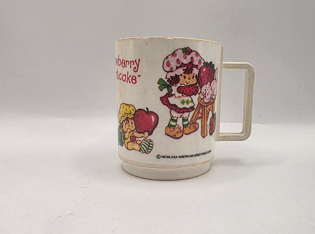 Plastic Strawberry Shortcake Mug