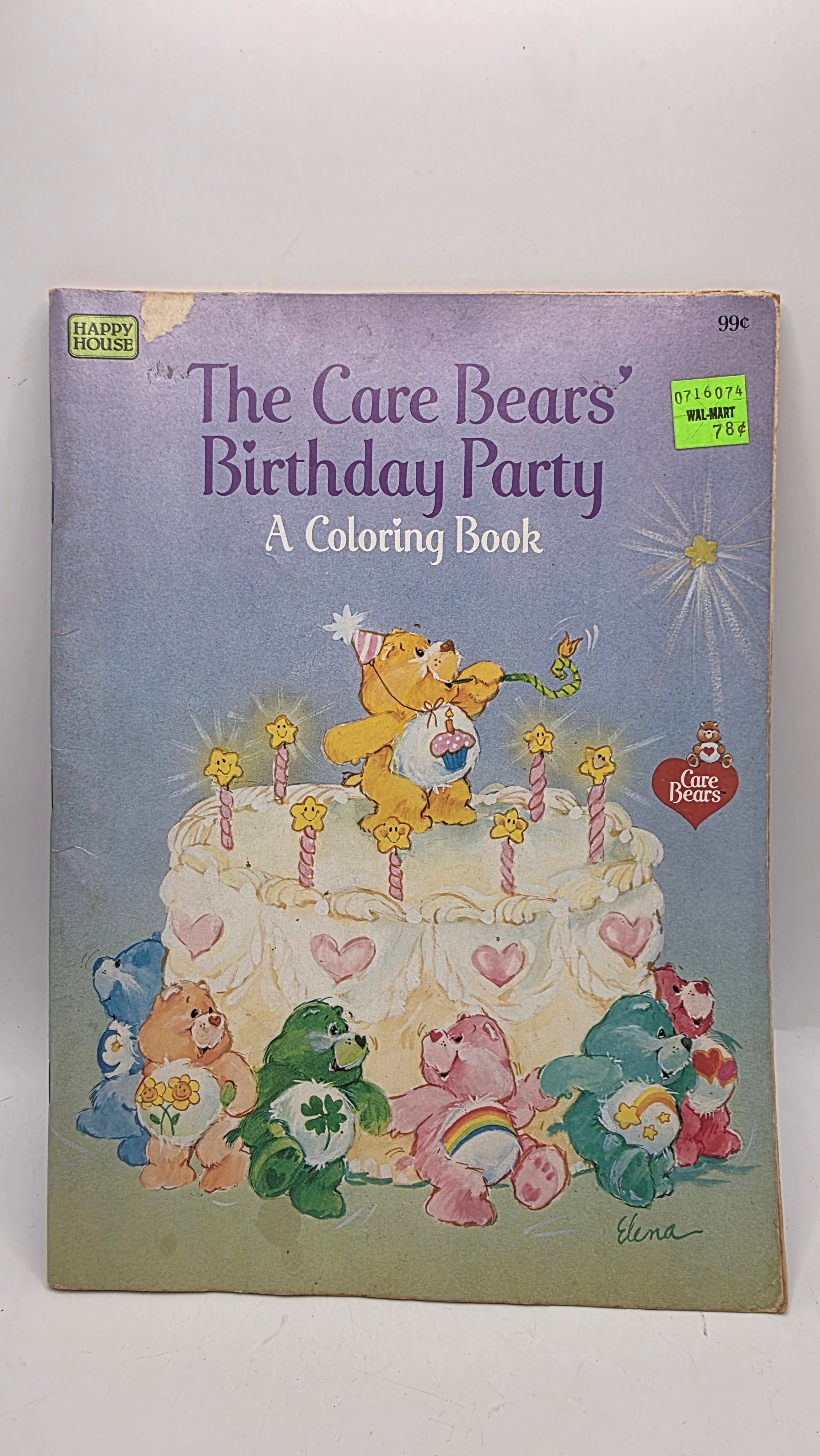 Care Bear Birthday Coloring Book