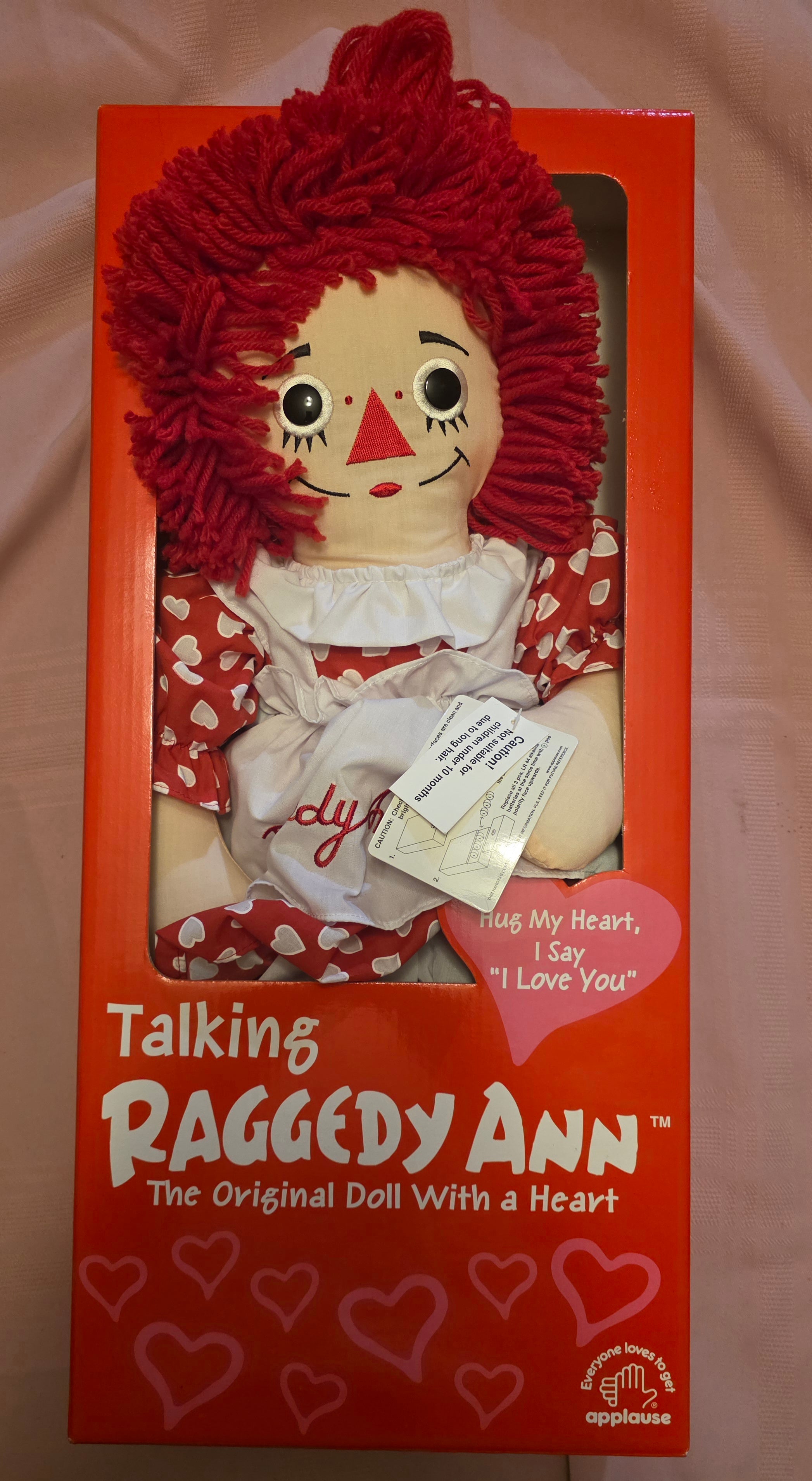 Talking Raggedy Ann Doll