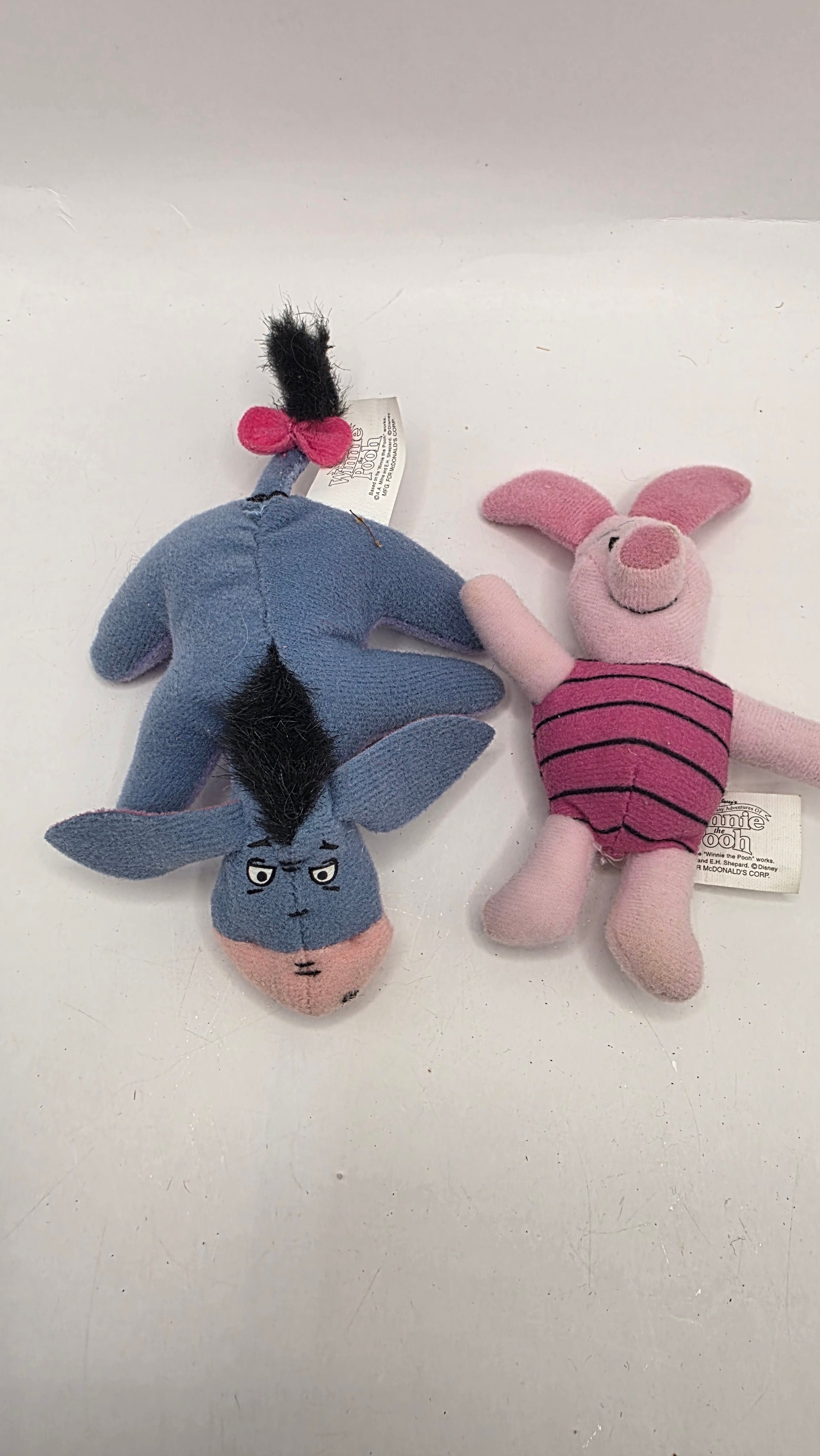 Tiny Piglet and Eeyore