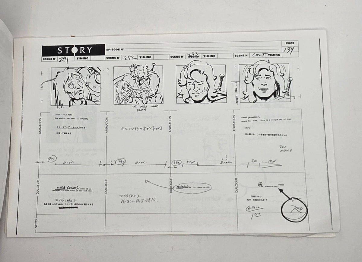 Conan Season 2 Episode 43 Storyboard