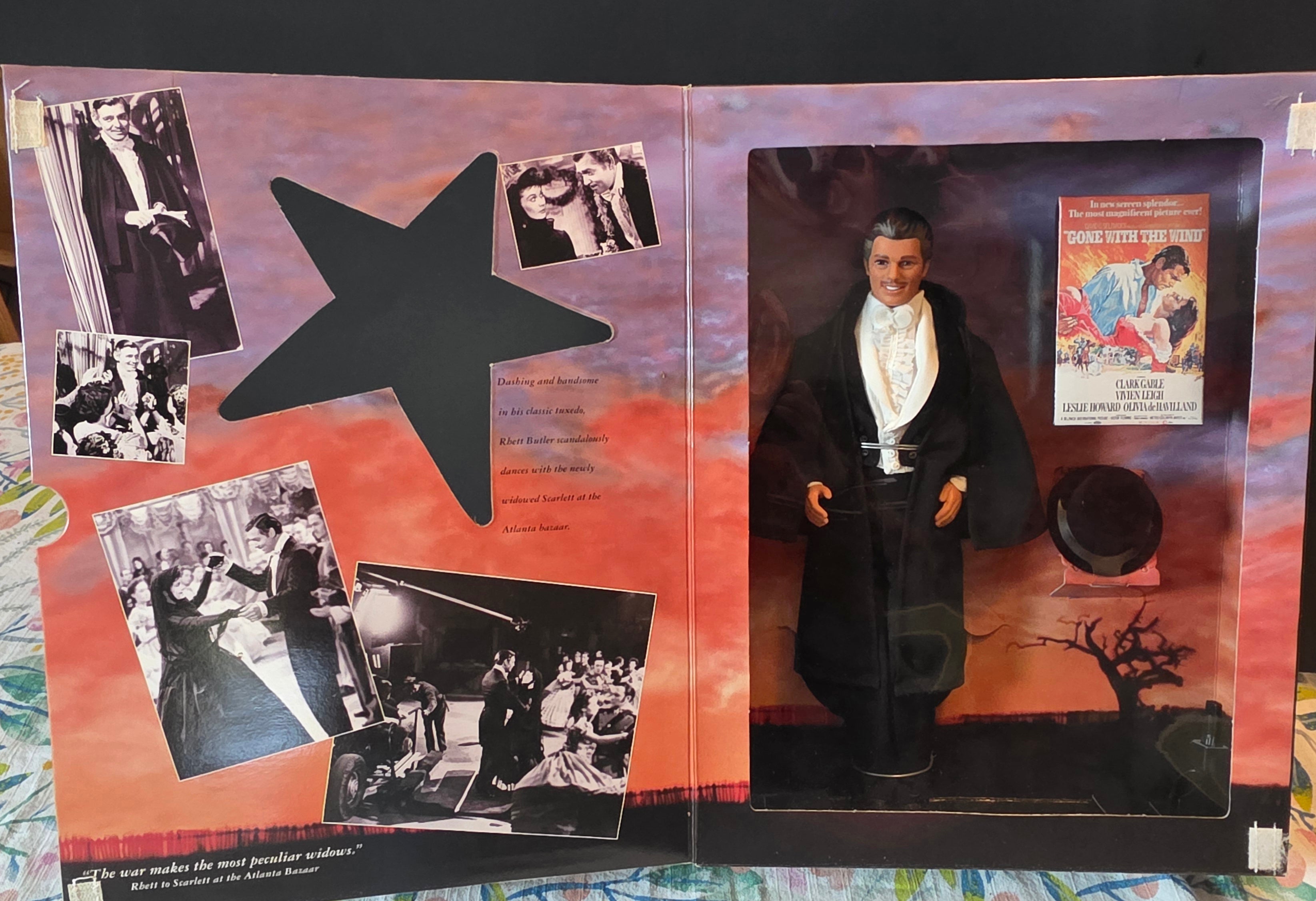 Hollywood Legends Gone With The Wind Clark Gable
