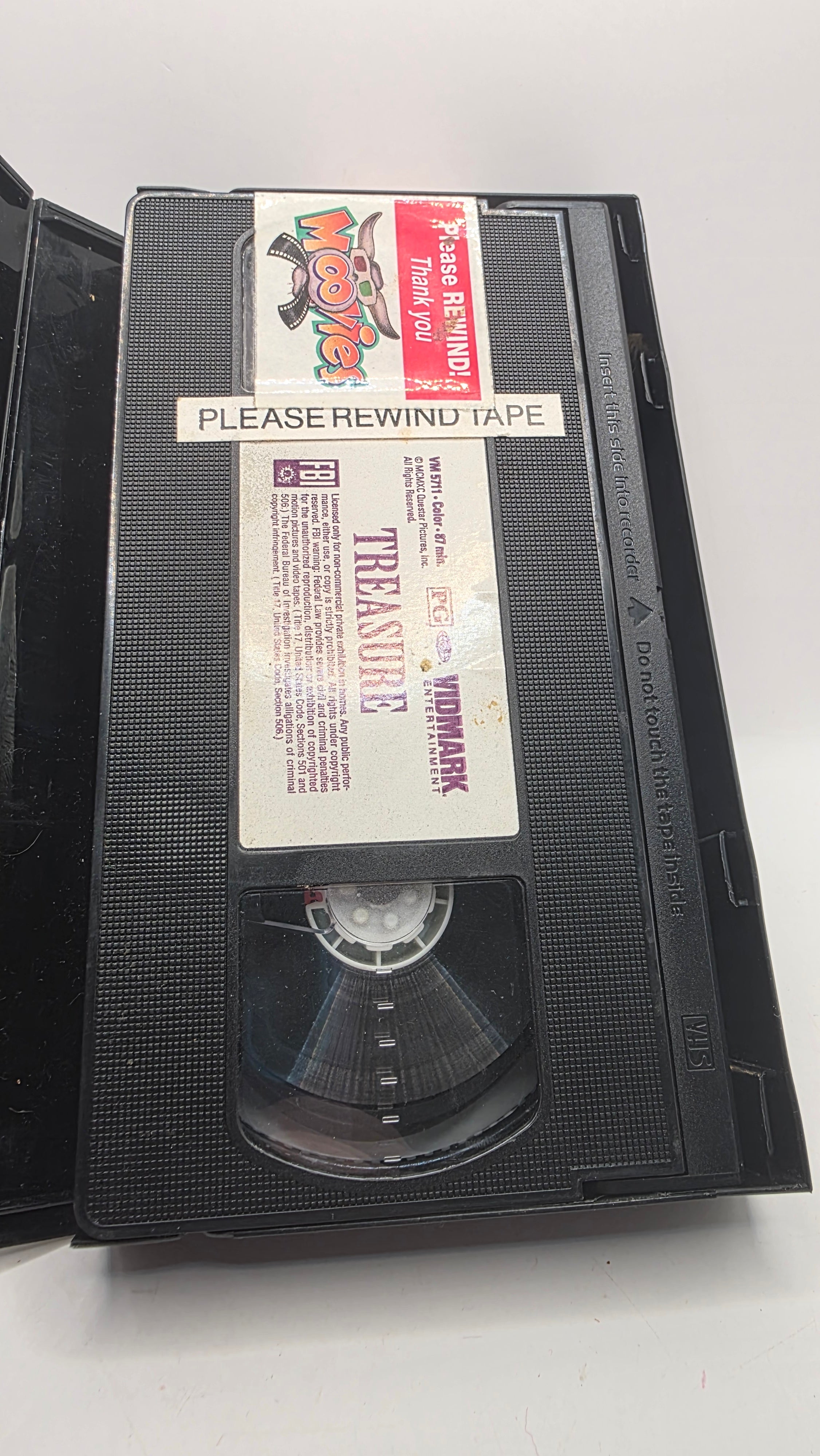 Treasure VHS