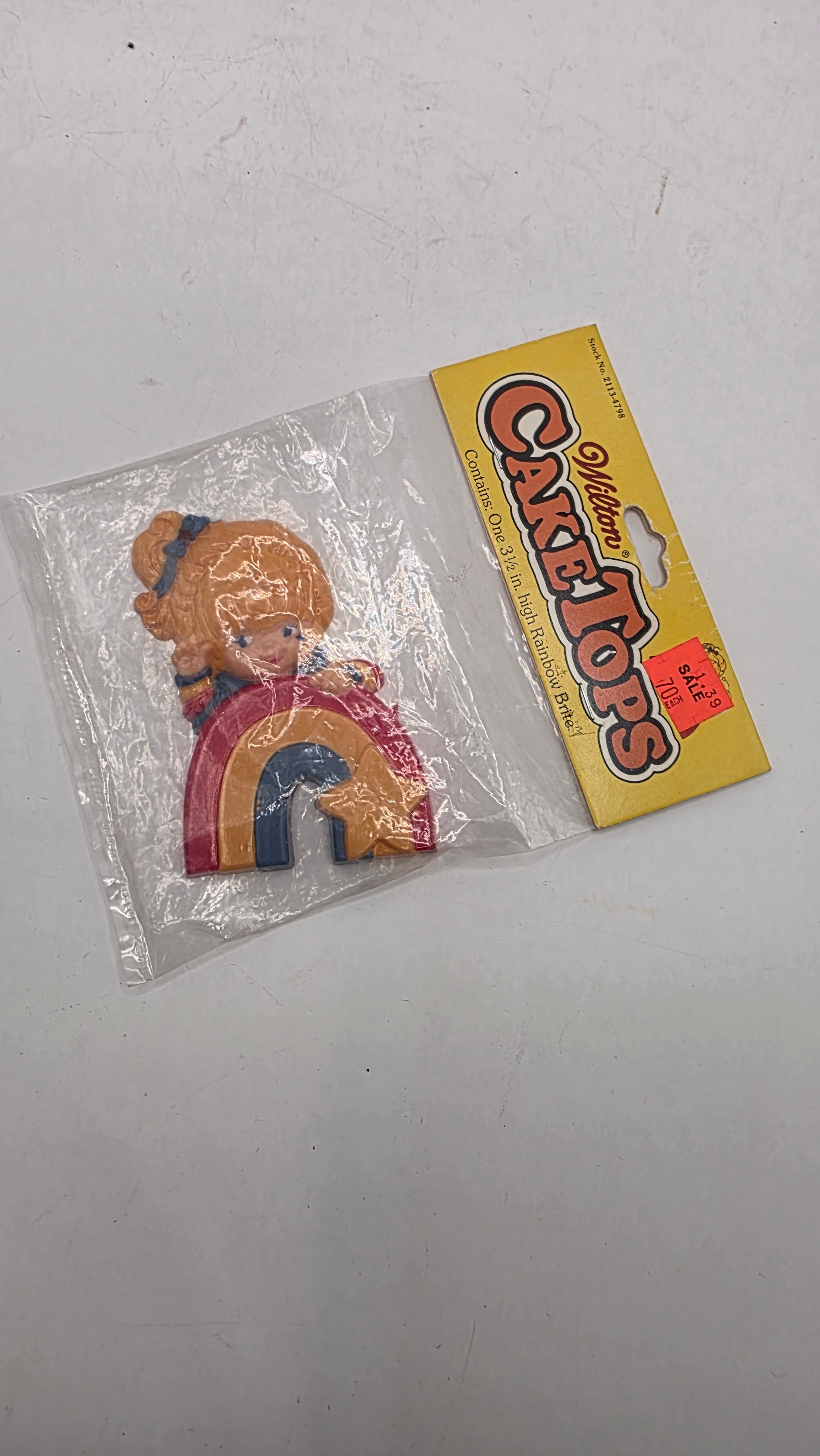 Rainbow Brite Cake Topper