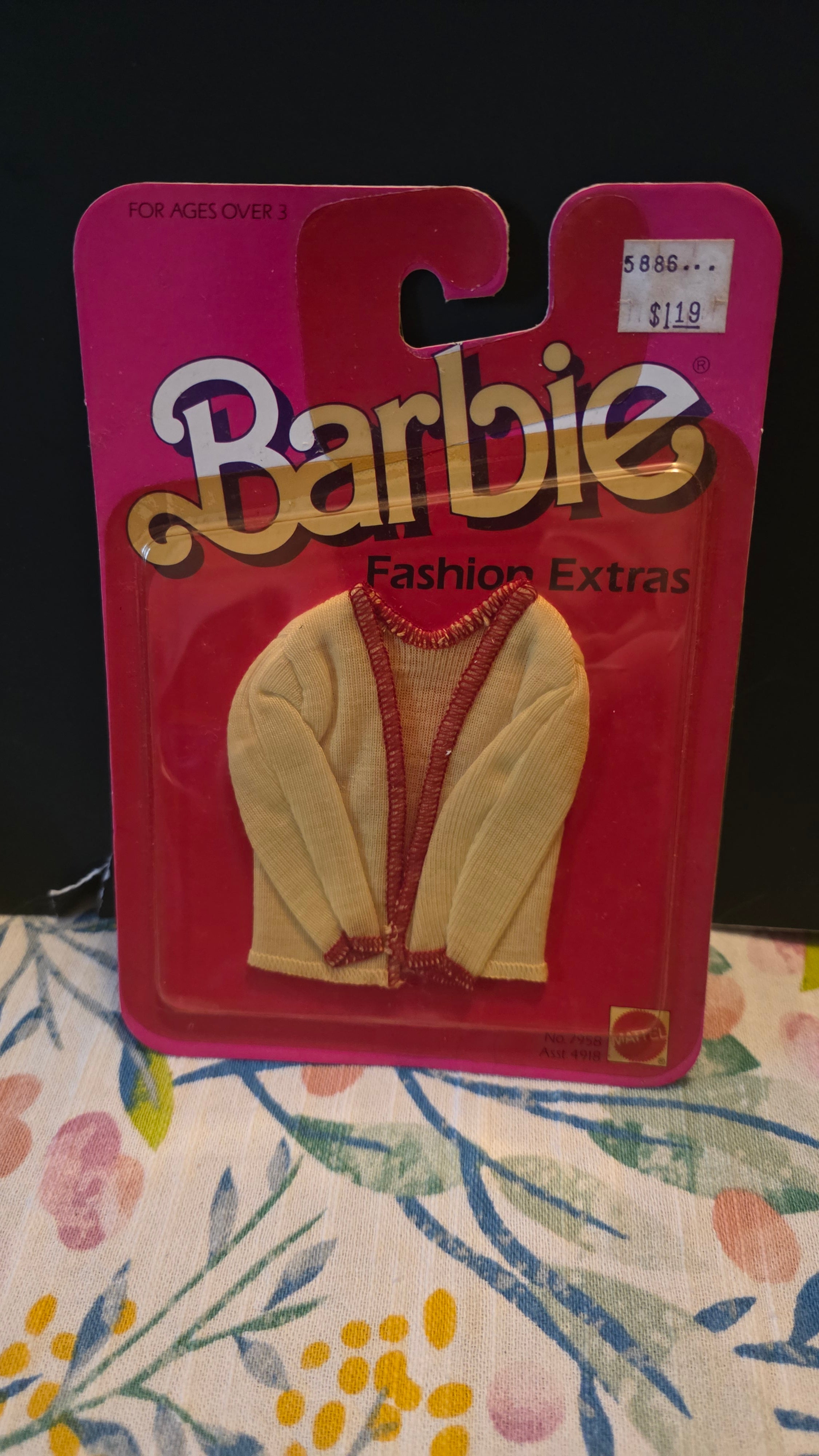 Vintage Barbie Fashion Extras 1984