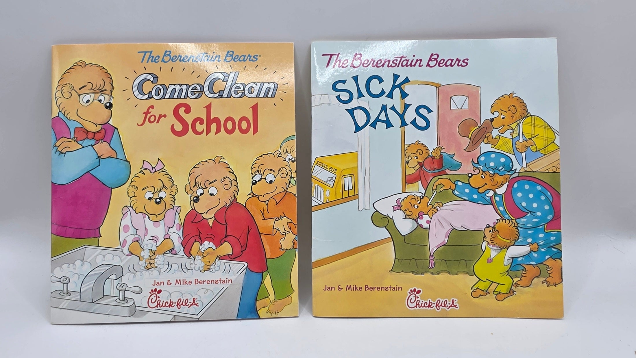 Two Chick Fil A Berenstain Bears Books