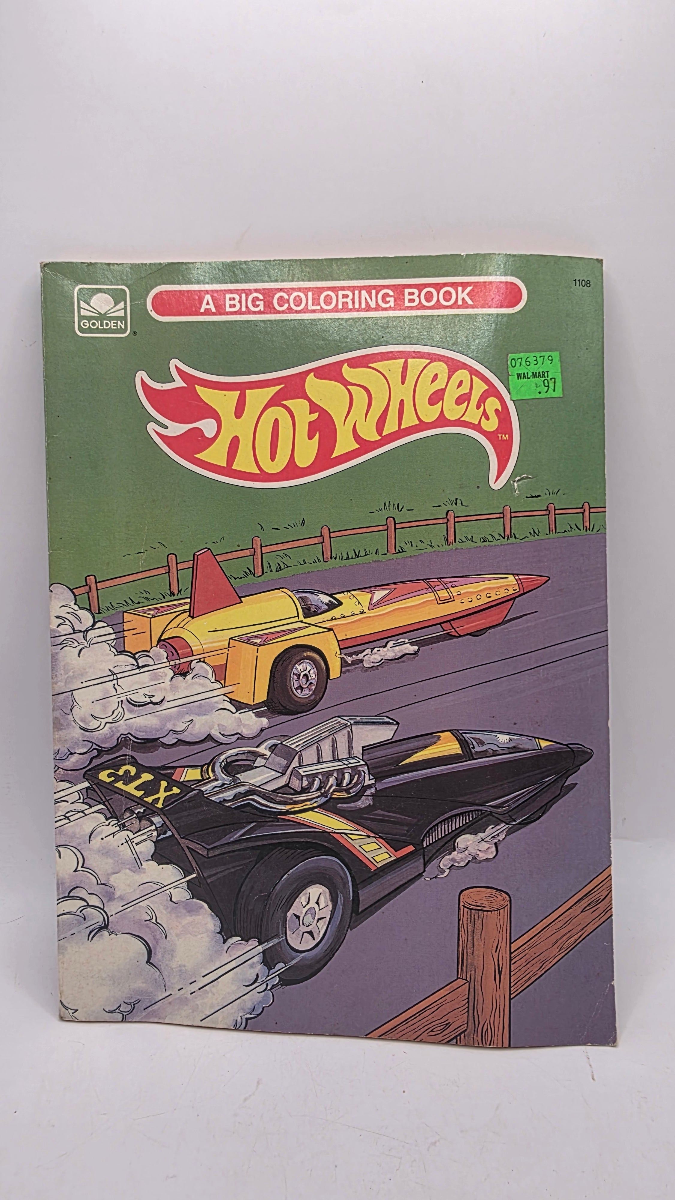 Hot Wheels Coloring Book