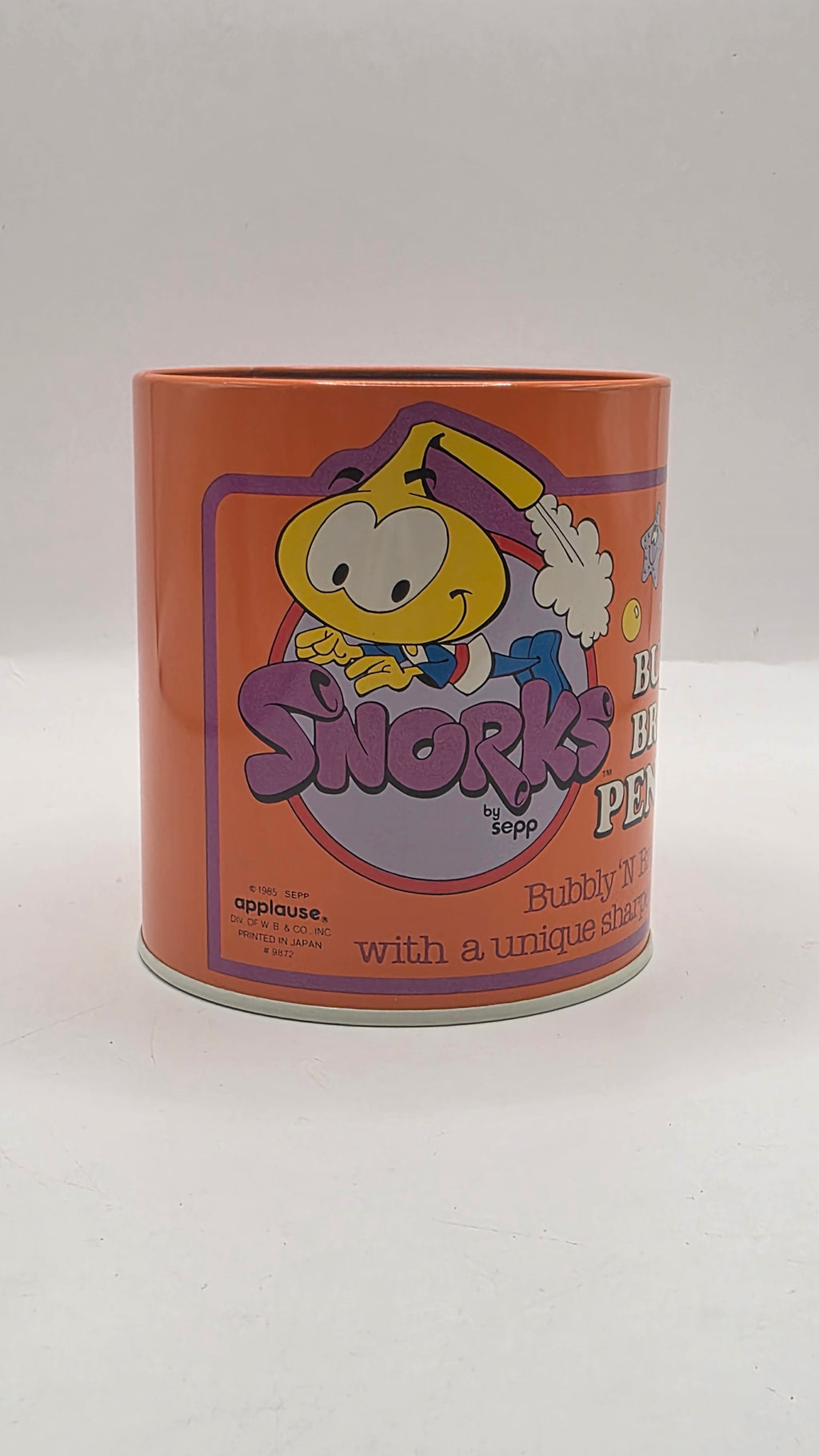 Snorks Tin Pencil Holder