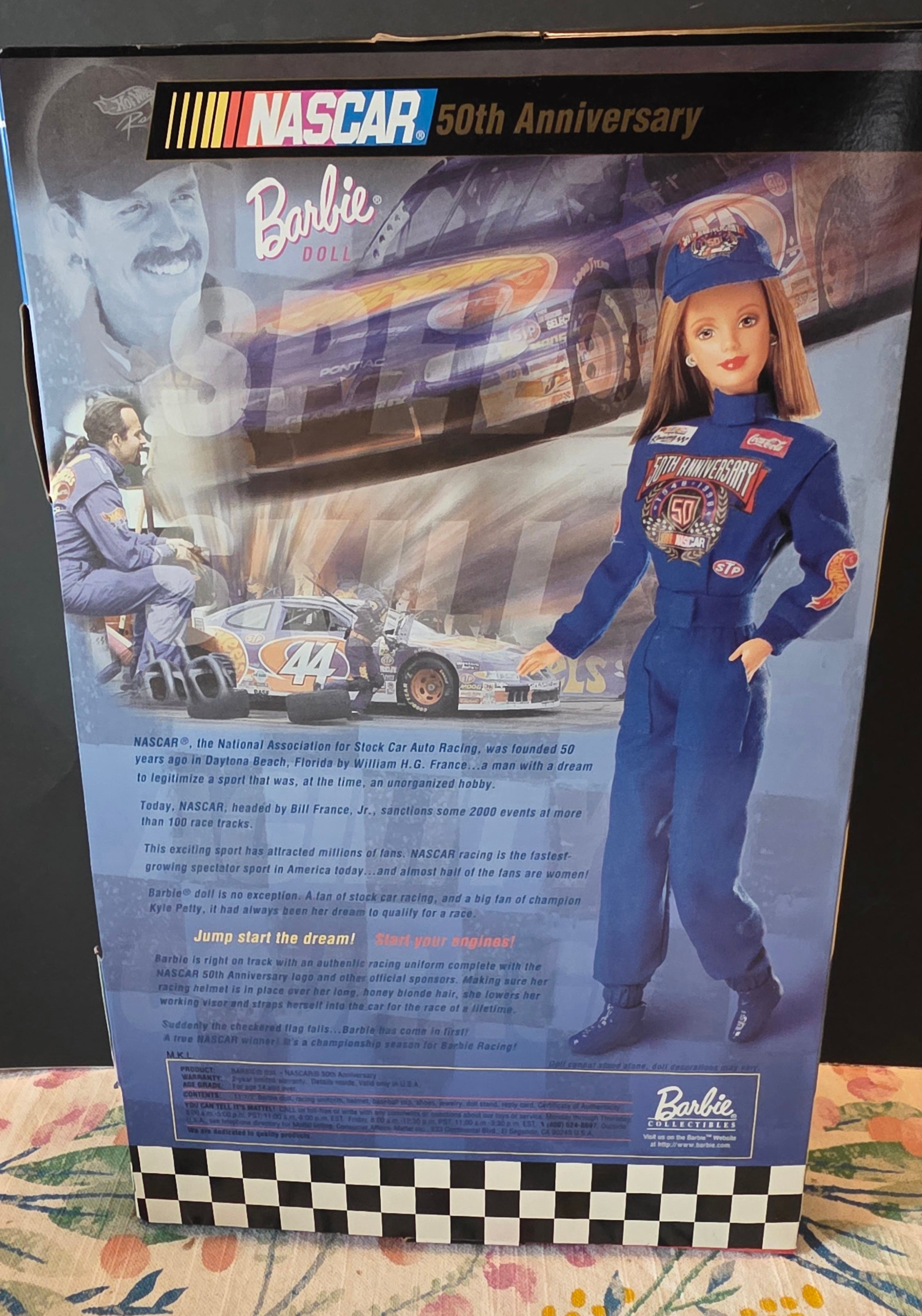 50th anniversary NASCAR Barbie