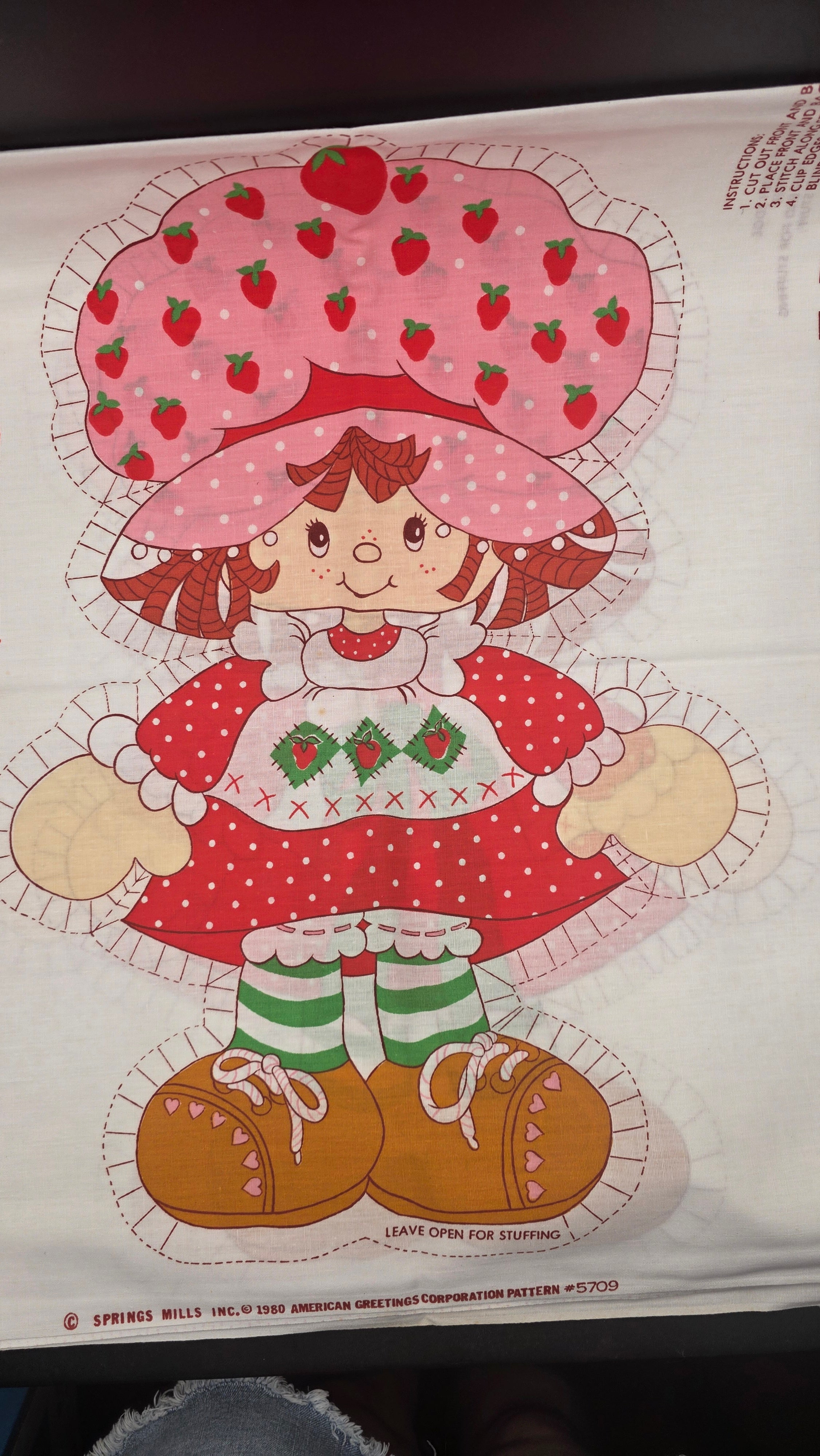 Strawberry shortcake pillow Patterns