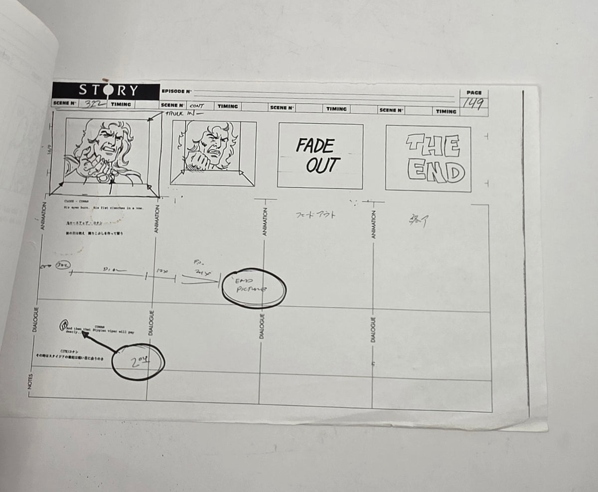 Conan Season 2 Episode 43 Storyboard