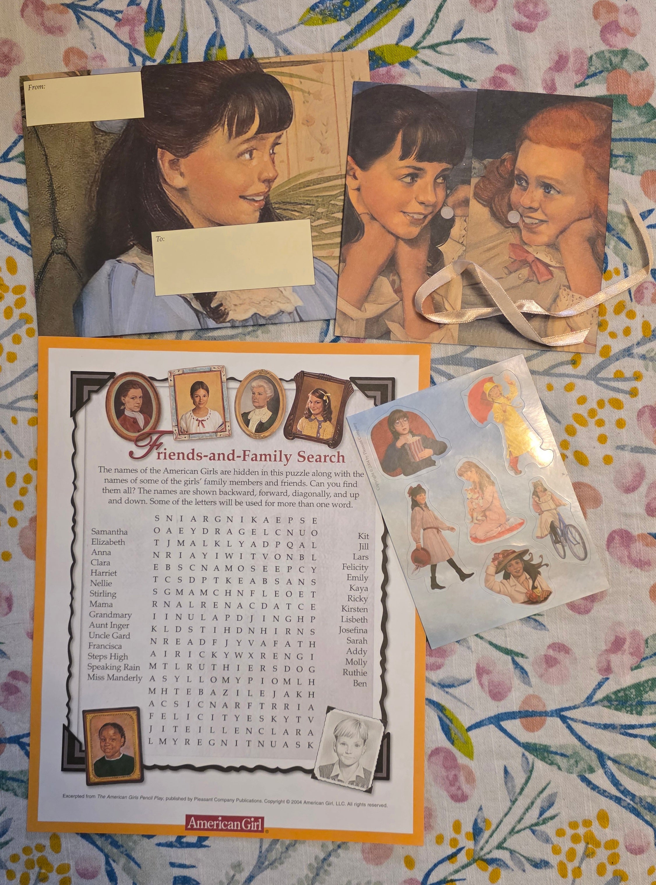 Samantha Pen Pal Set