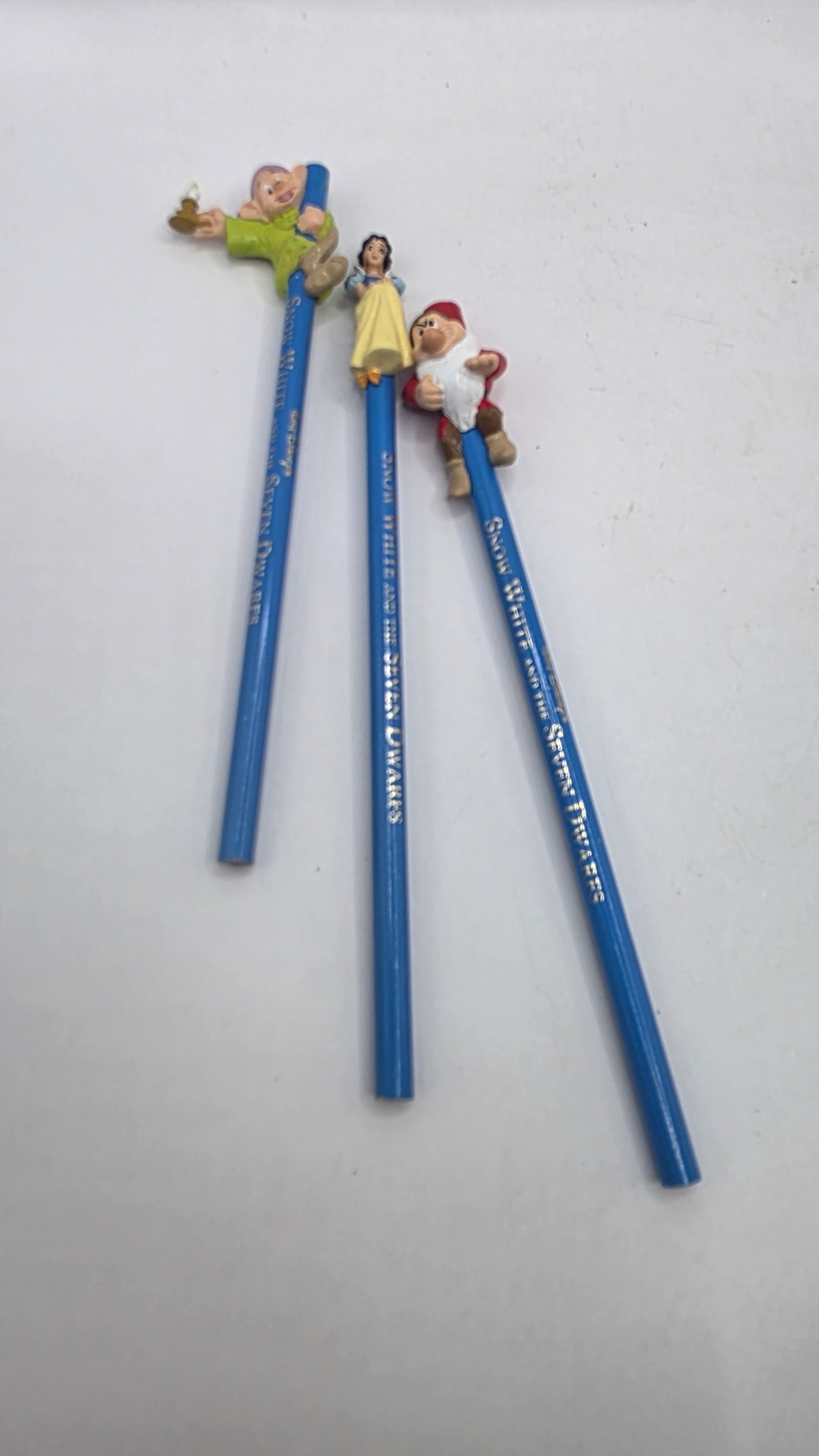 Three Snow White Pencils