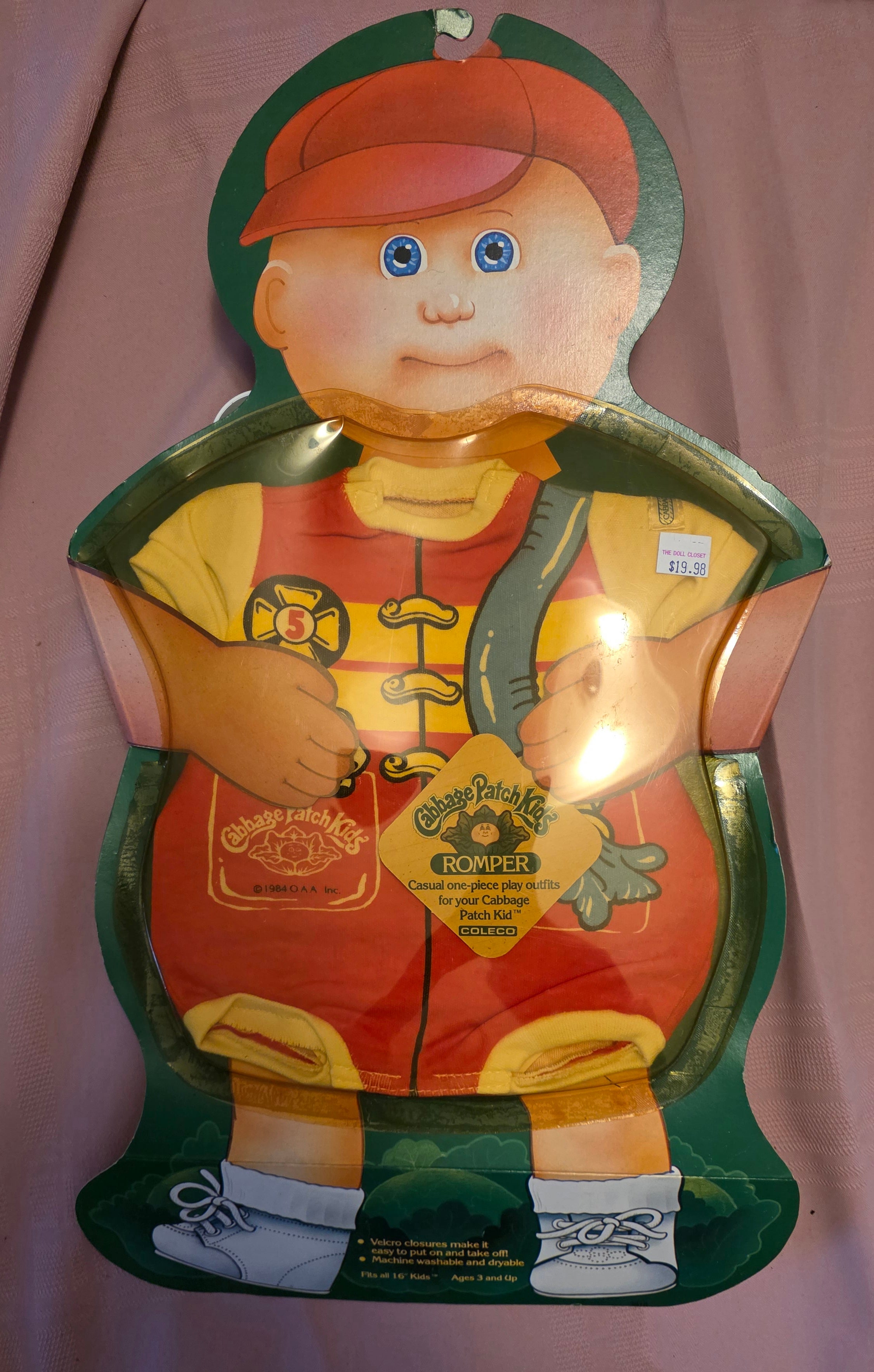 Cabbage Patch Kids Fireman outfit