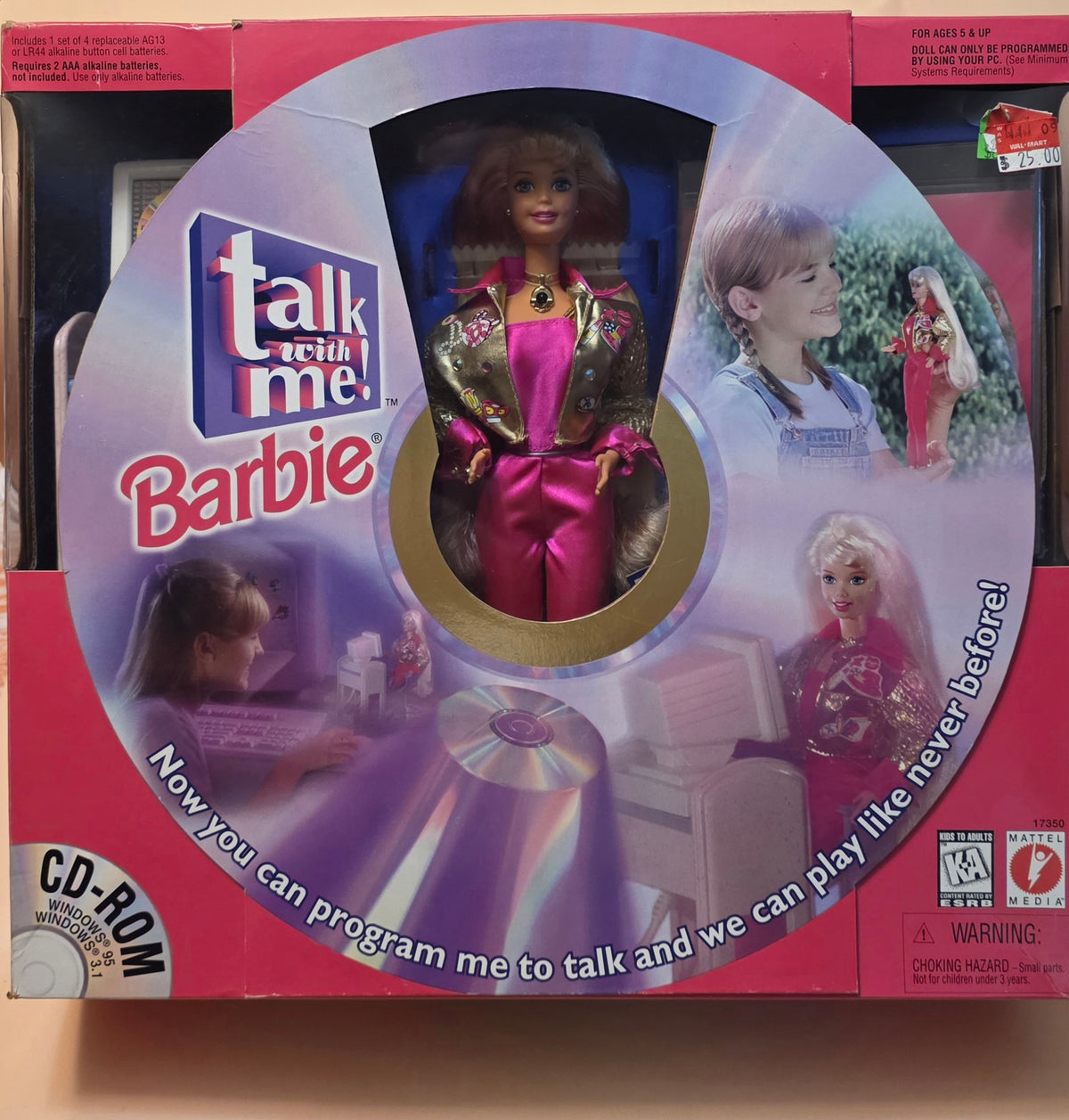 Talk With Me Barbie Damaged