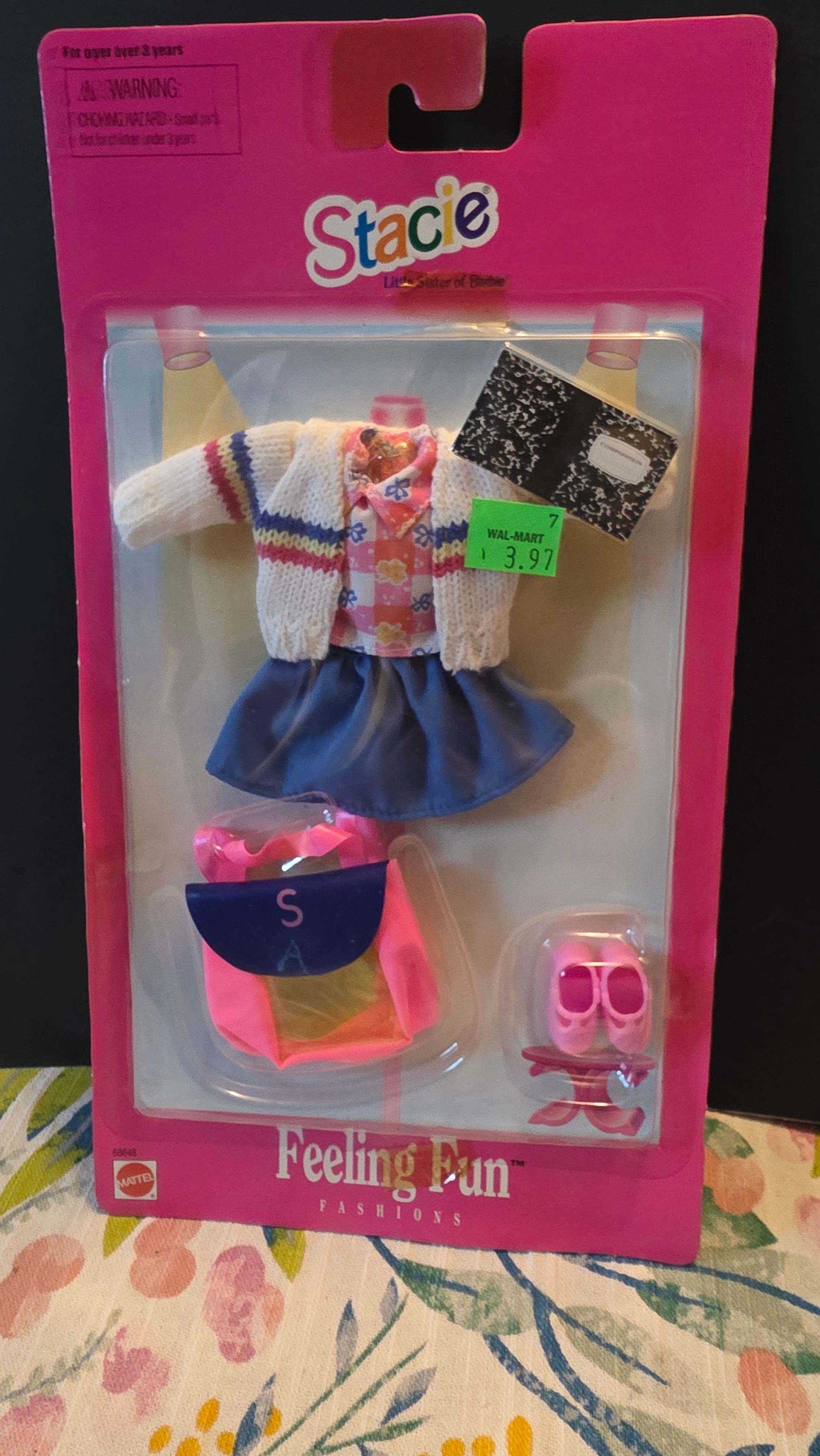 Vintage Barbie Feeling Fun Stacie Outfits 1997