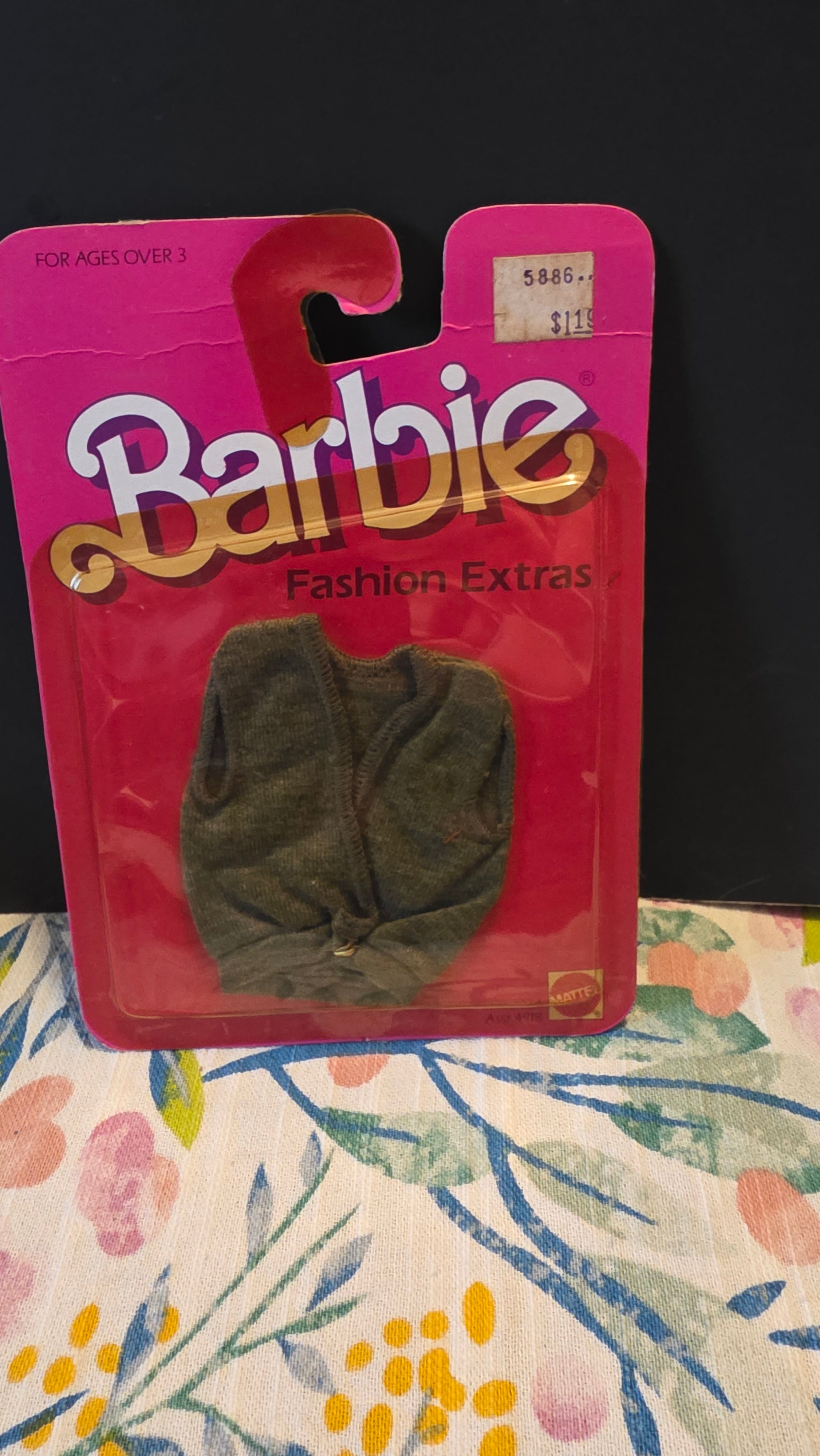 Vintage Barbie Fashion Extras 1984