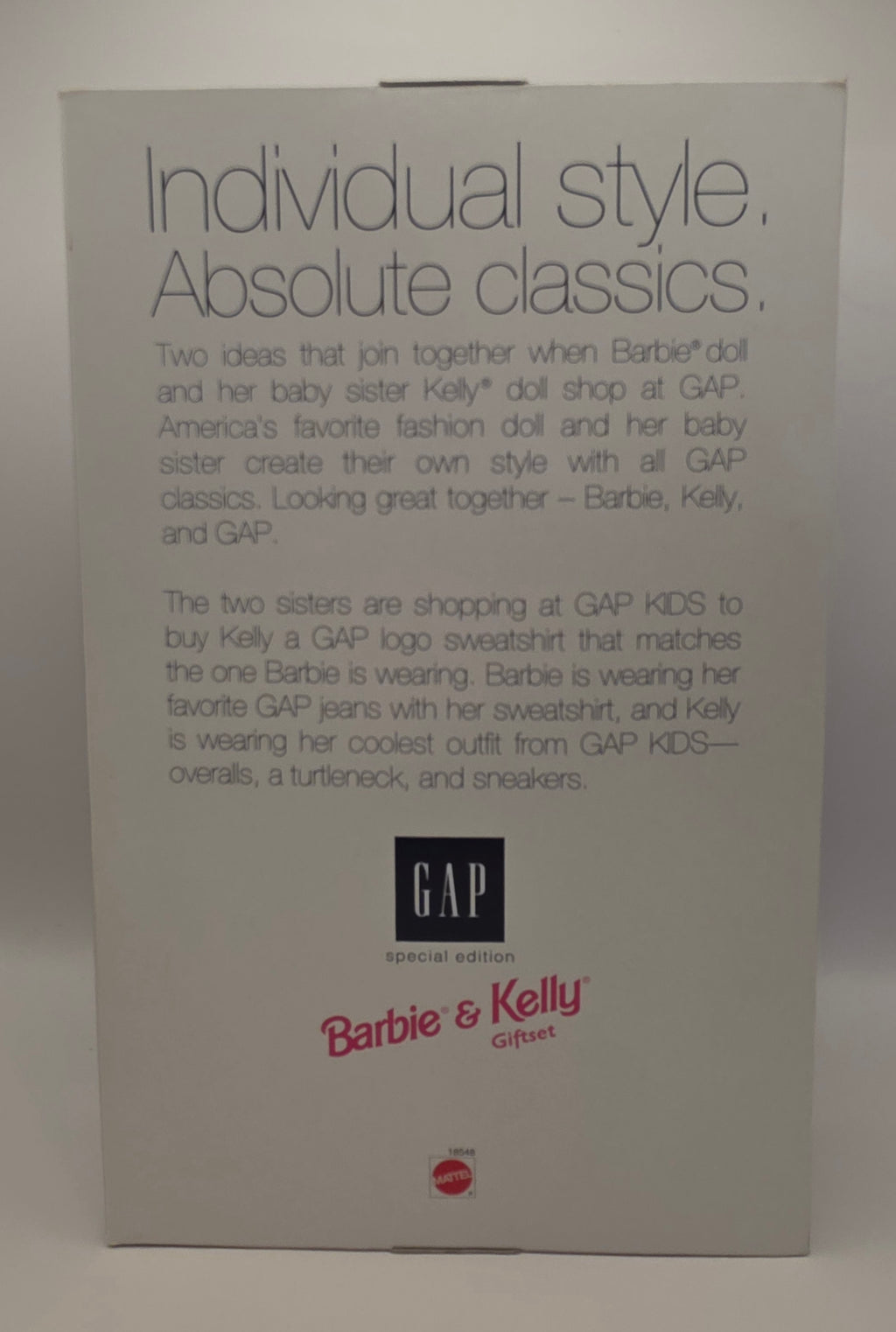 GAP Barbie and Kelly Goft Set AA